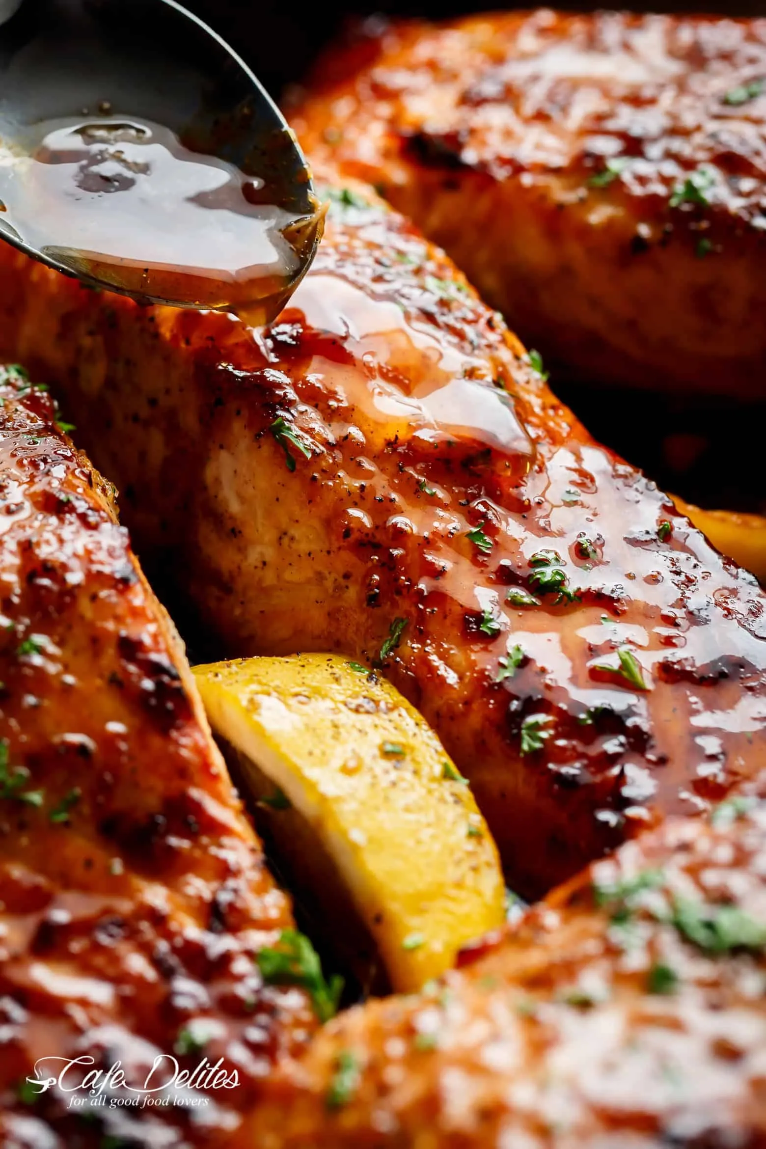Honey Garlic Sauce Salmon