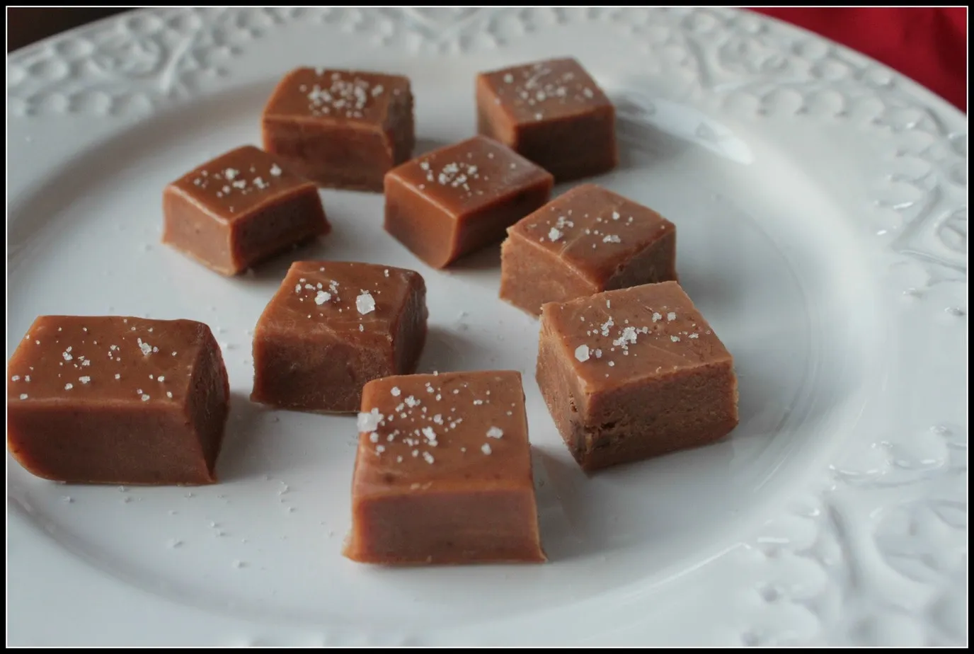 Honey Jack Salted Caramels