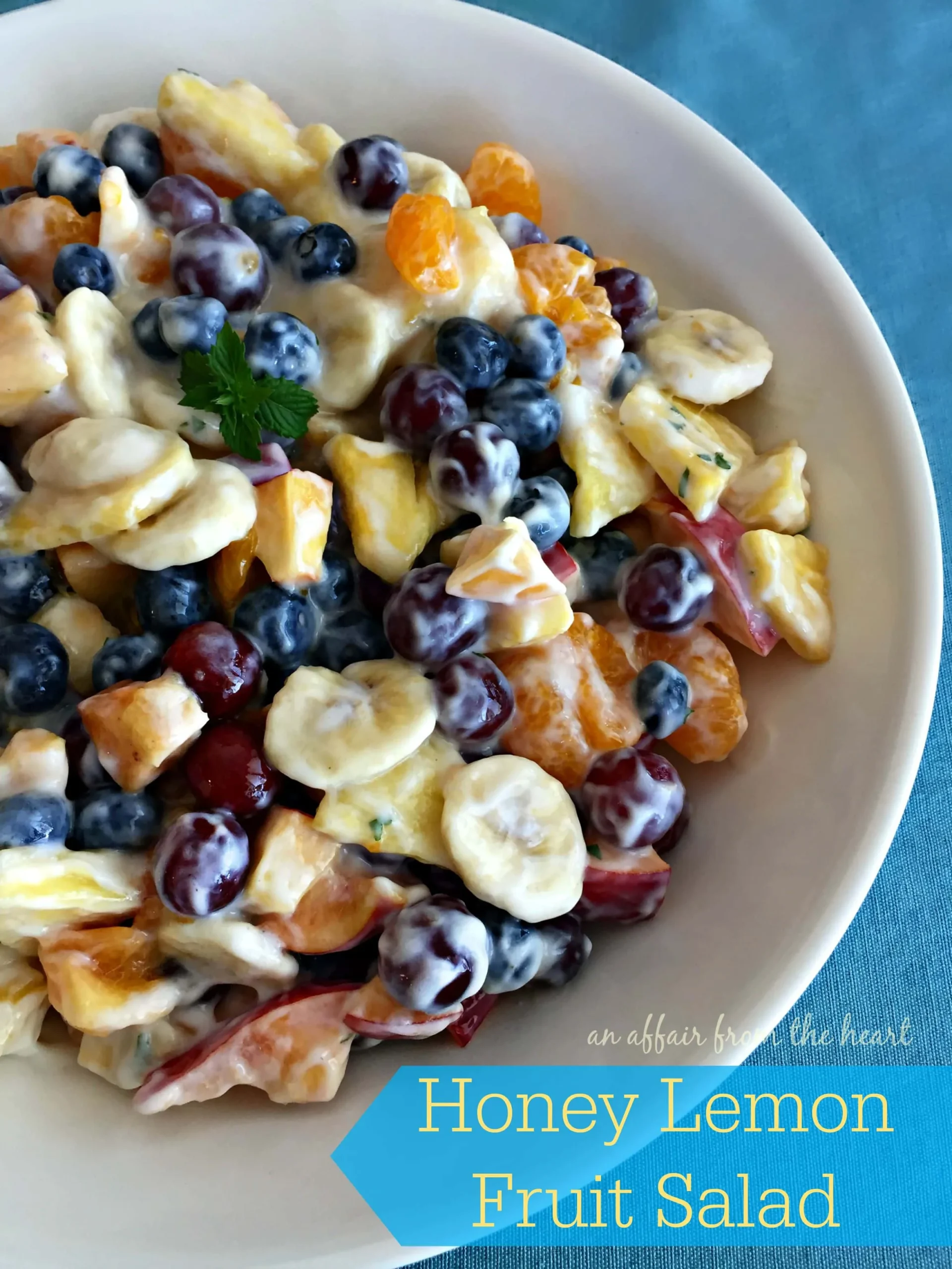 Honey Lemon Fruit Salad