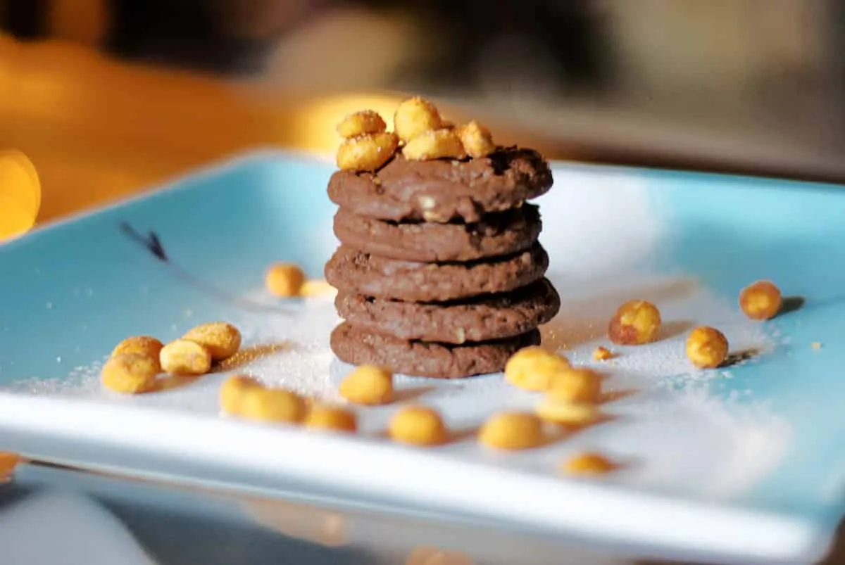 Honey Roasted Peanut Chocolate Cookies