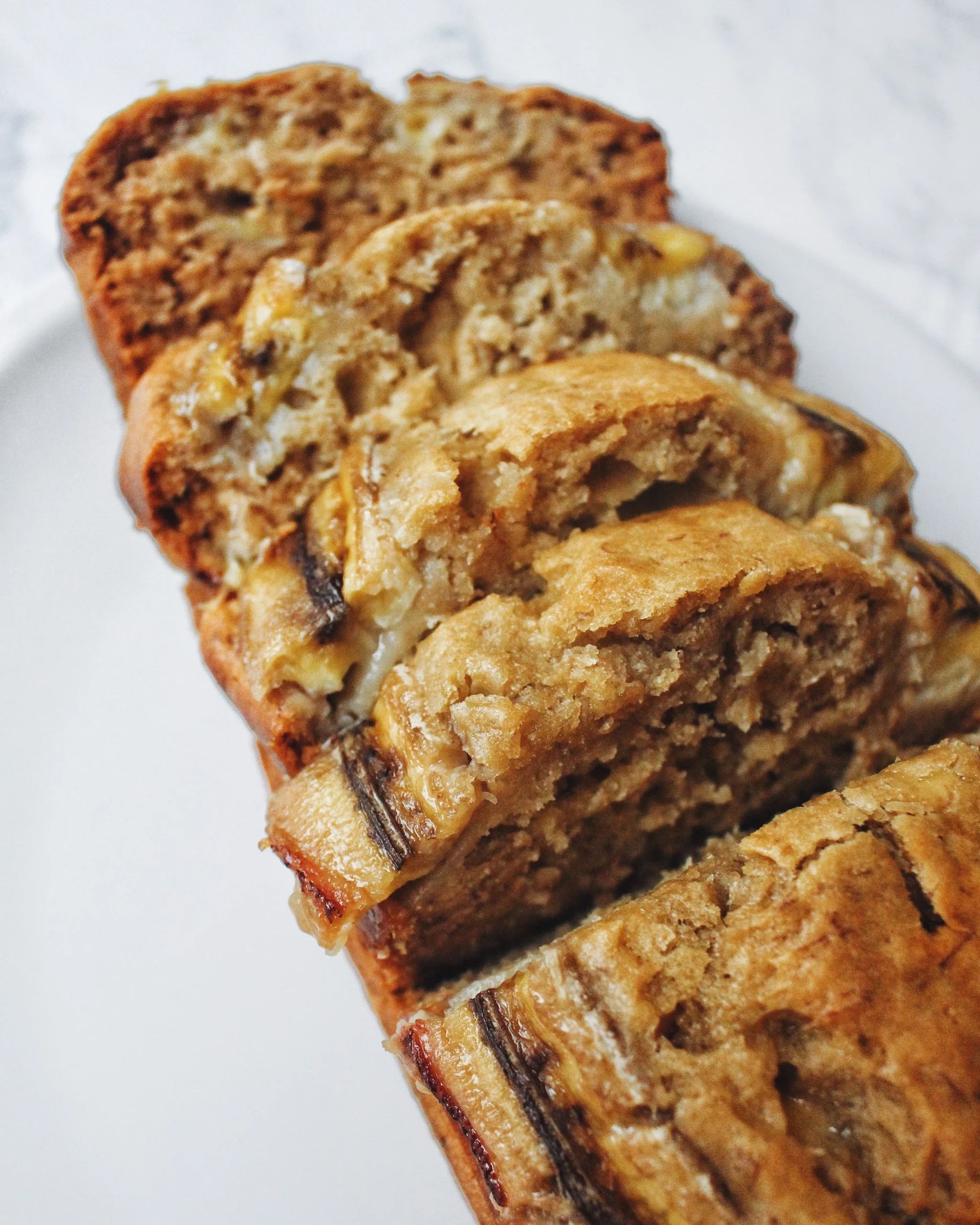 Honey Sweetened Banana Bread