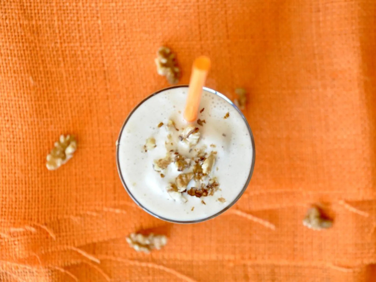 Honey and Walnut Spiced Protein Shake