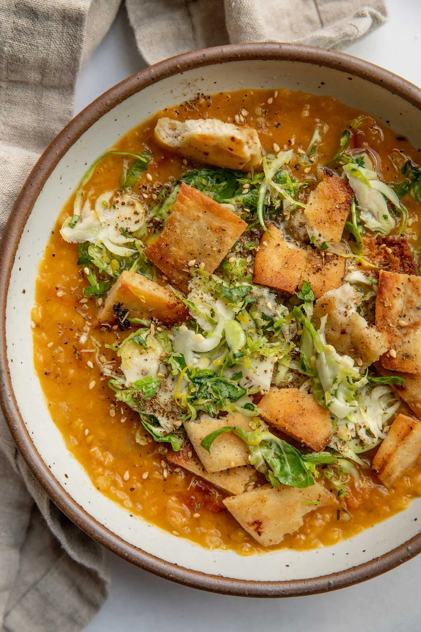 Honeynut Squash Red Lentil Soup