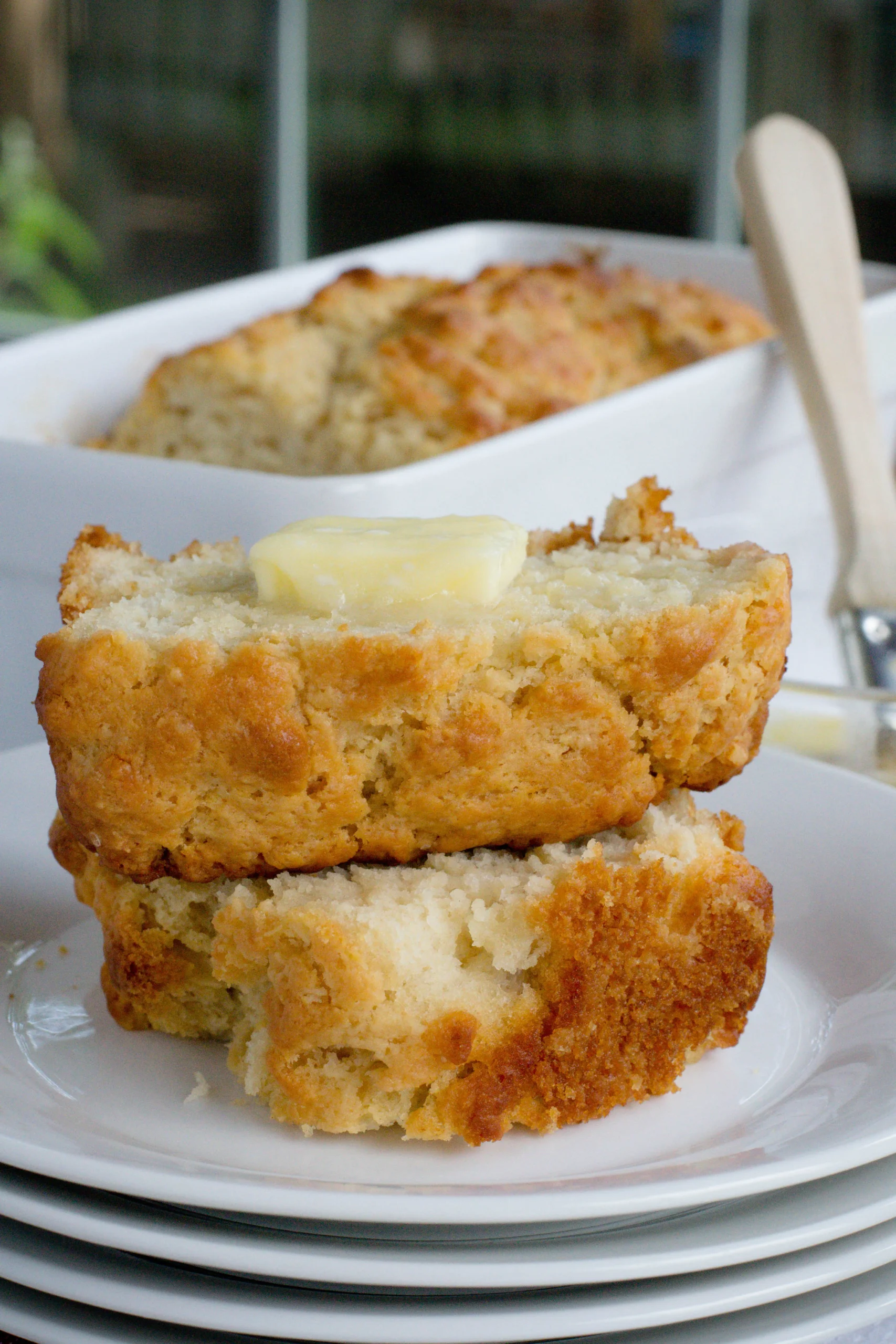 Hot Honey Beer Bread