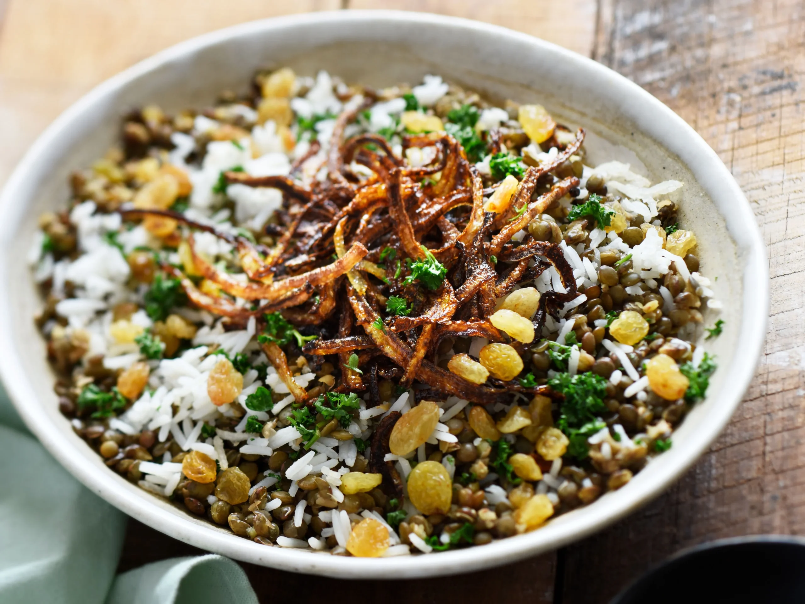 Indian Lentils and Rice