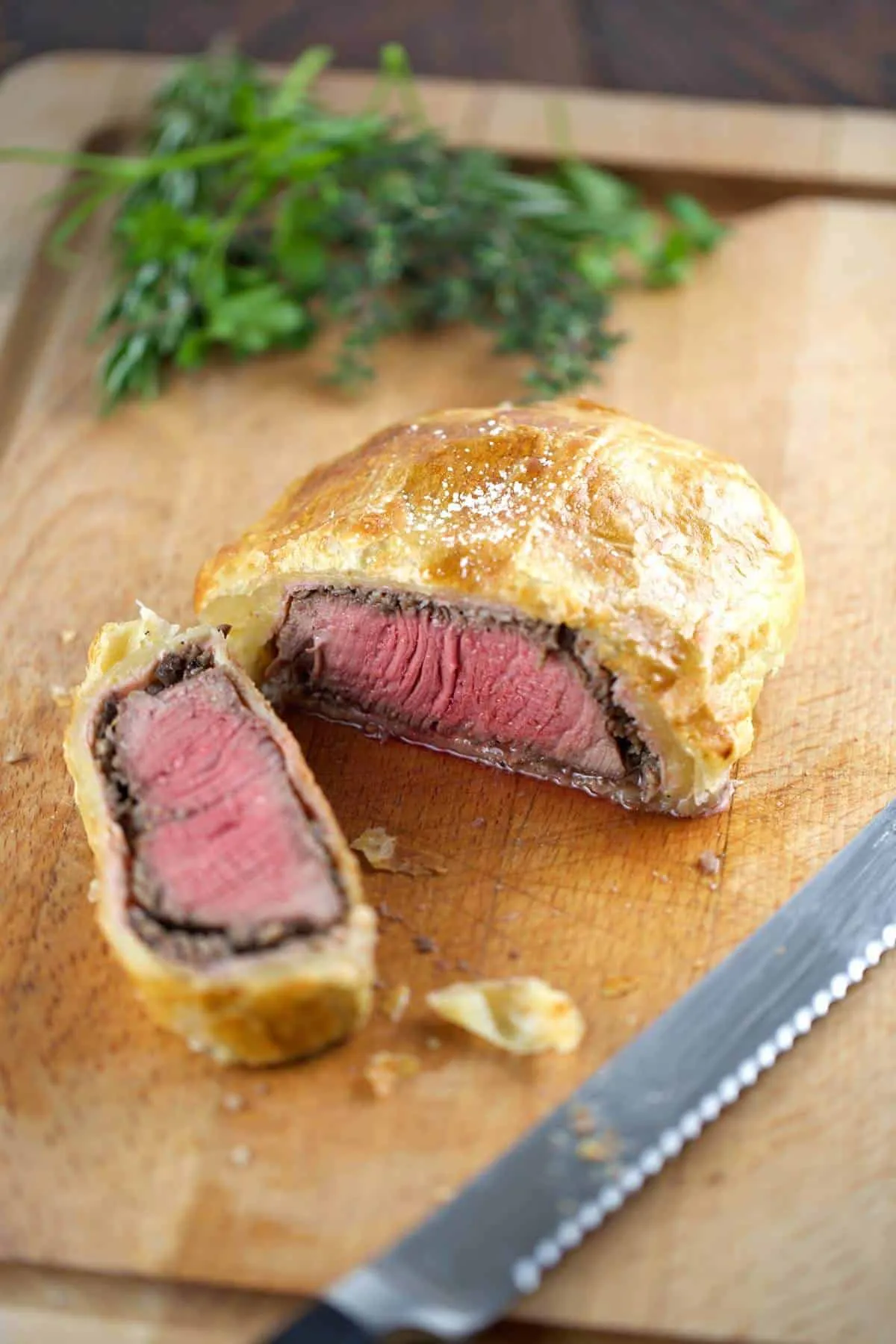 Individual Beef Wellington with Mushroom Pâté