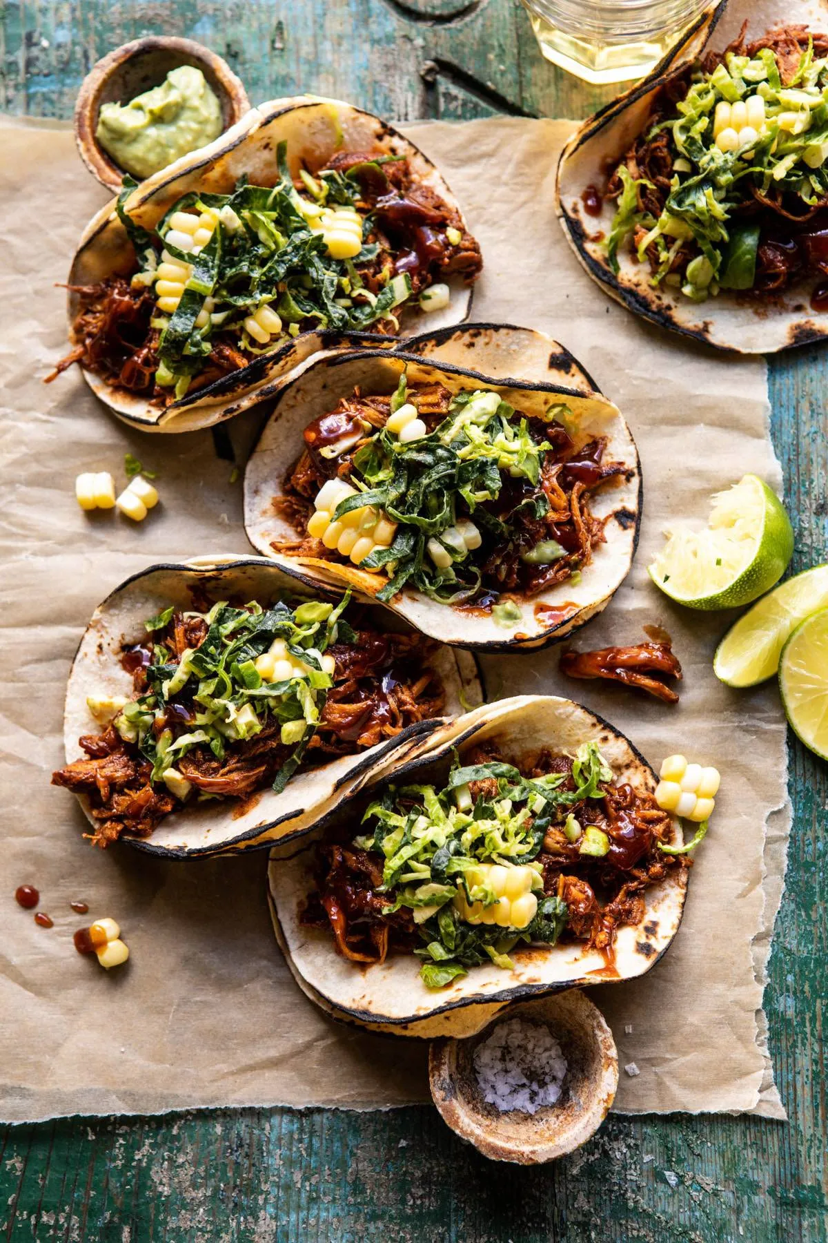 Instant Pot BBQ Chicken Tacos