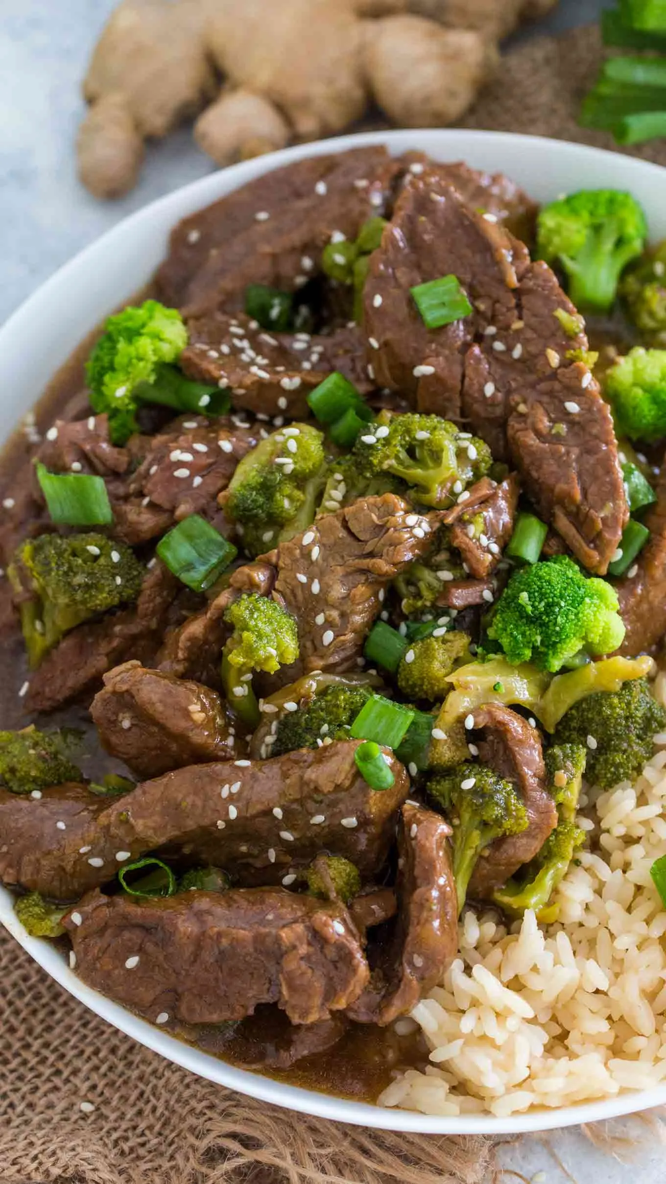 Instant Pot Beef Broccoli