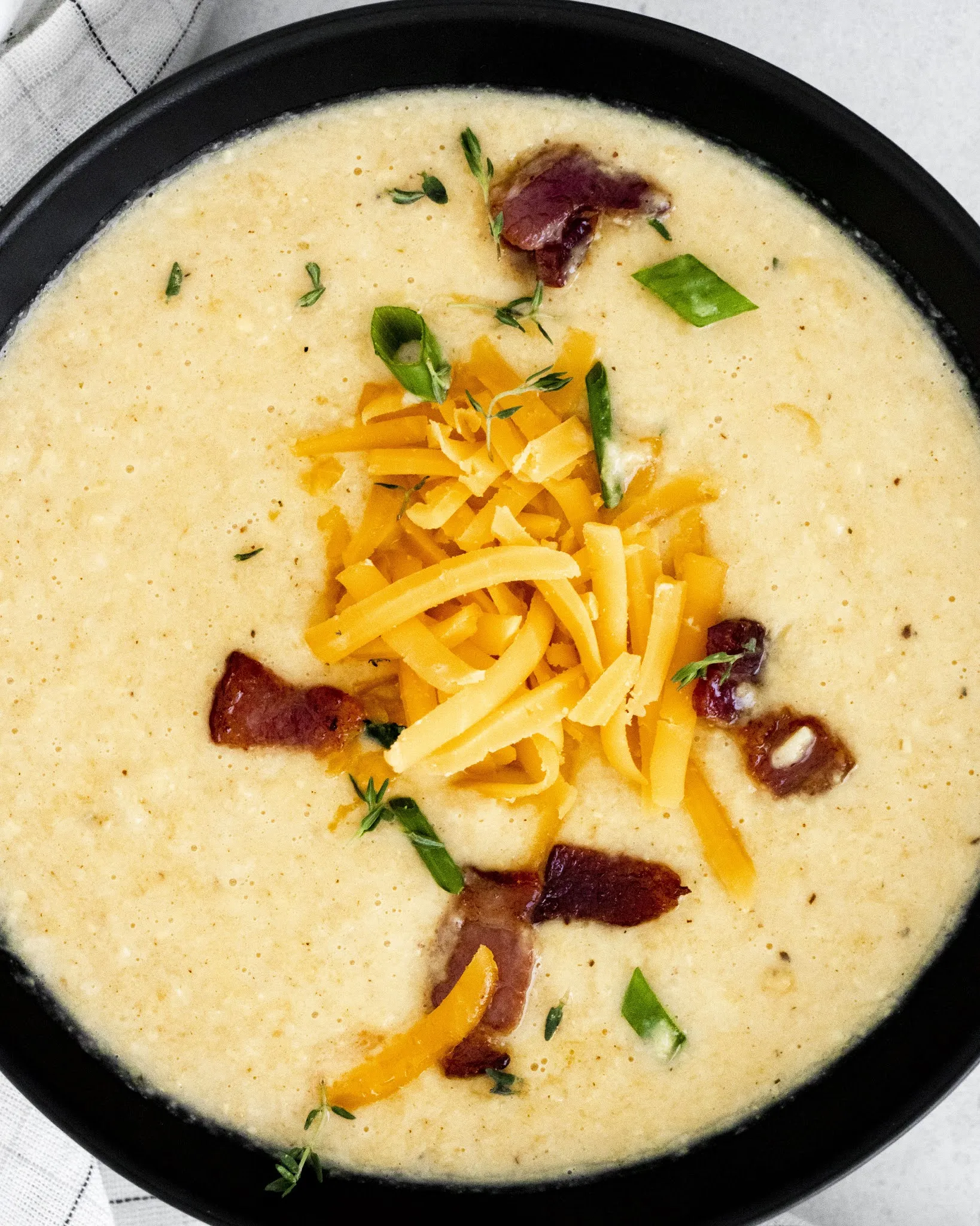 Instant Pot Cheesy Corn Chowder