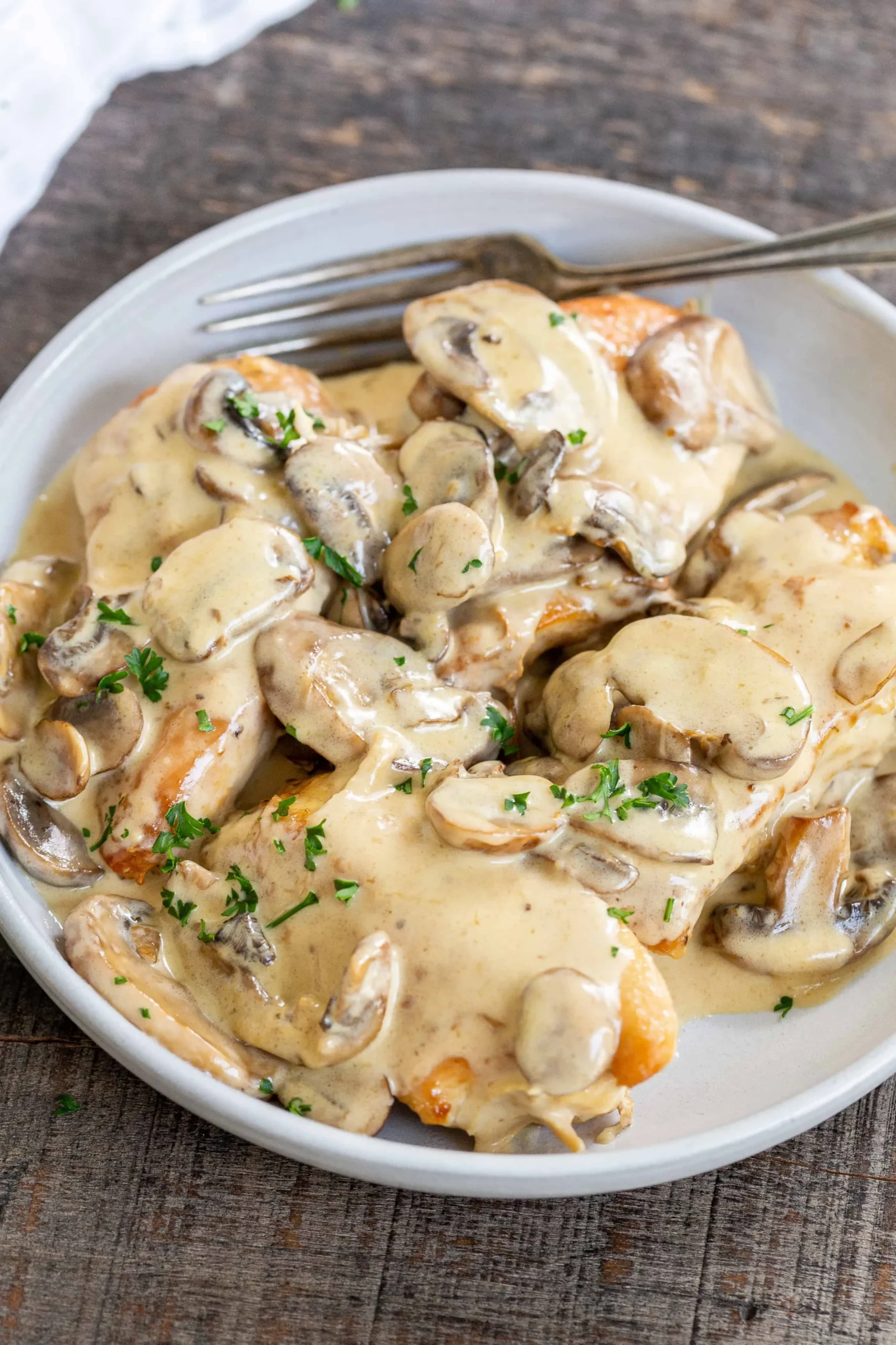 Instant Pot Chicken with Mushrooms
