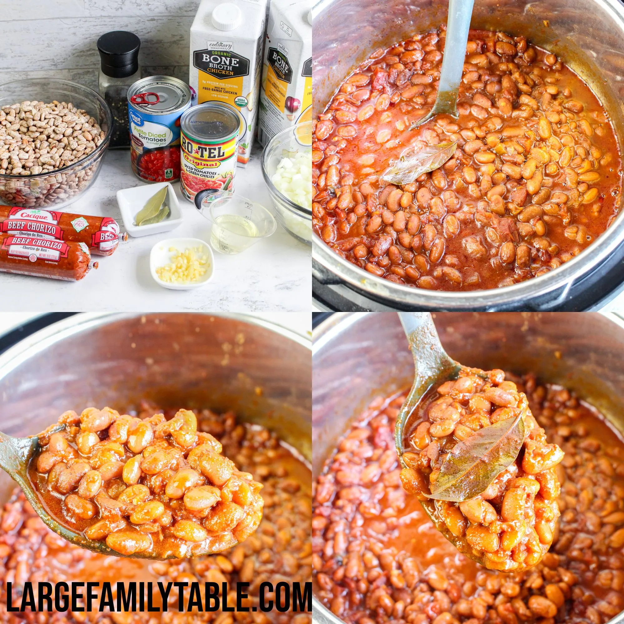 Instant Pot Chorizo Beans