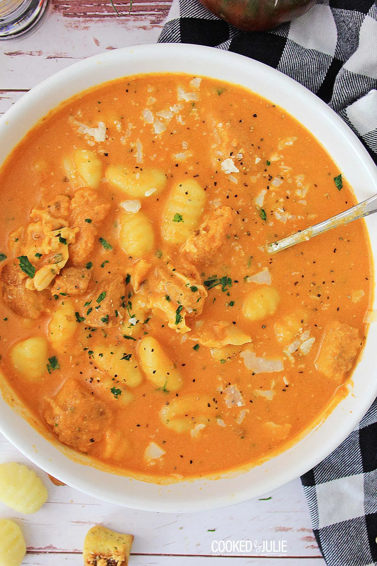 Instant Pot Gnocchi Soup