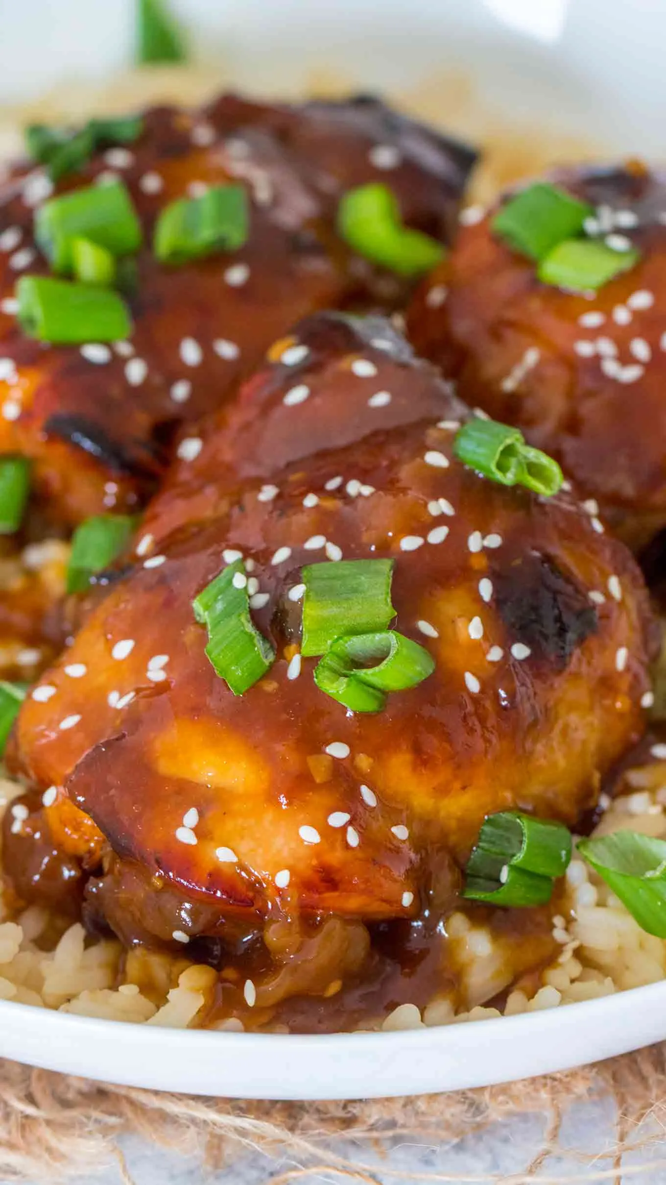 Instant Pot Honey Garlic Chicken Thighs