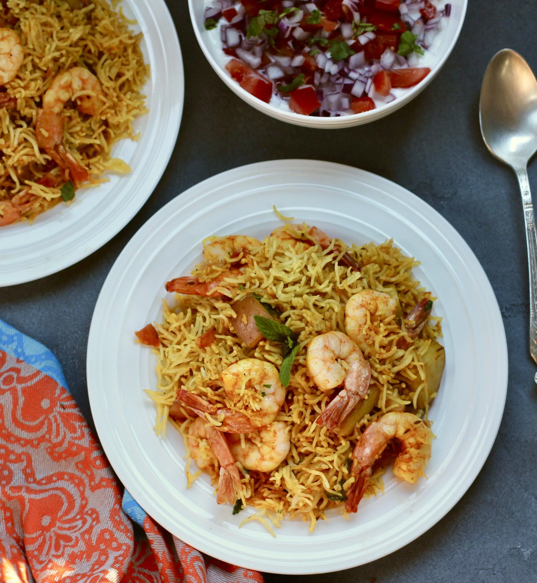Instant Pot Shrimp Biryani