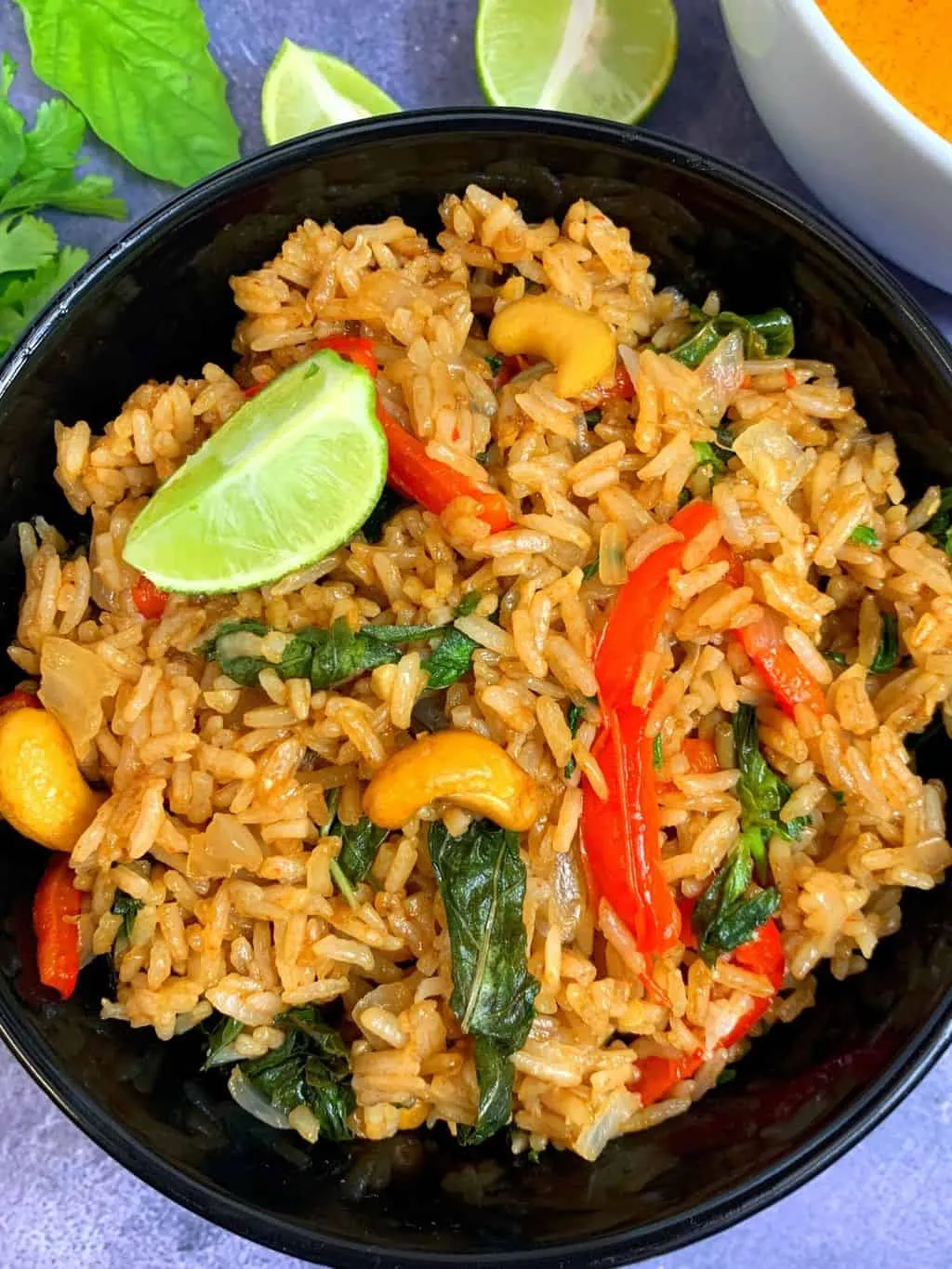 Instant Pot Thai Basil Fried Rice
