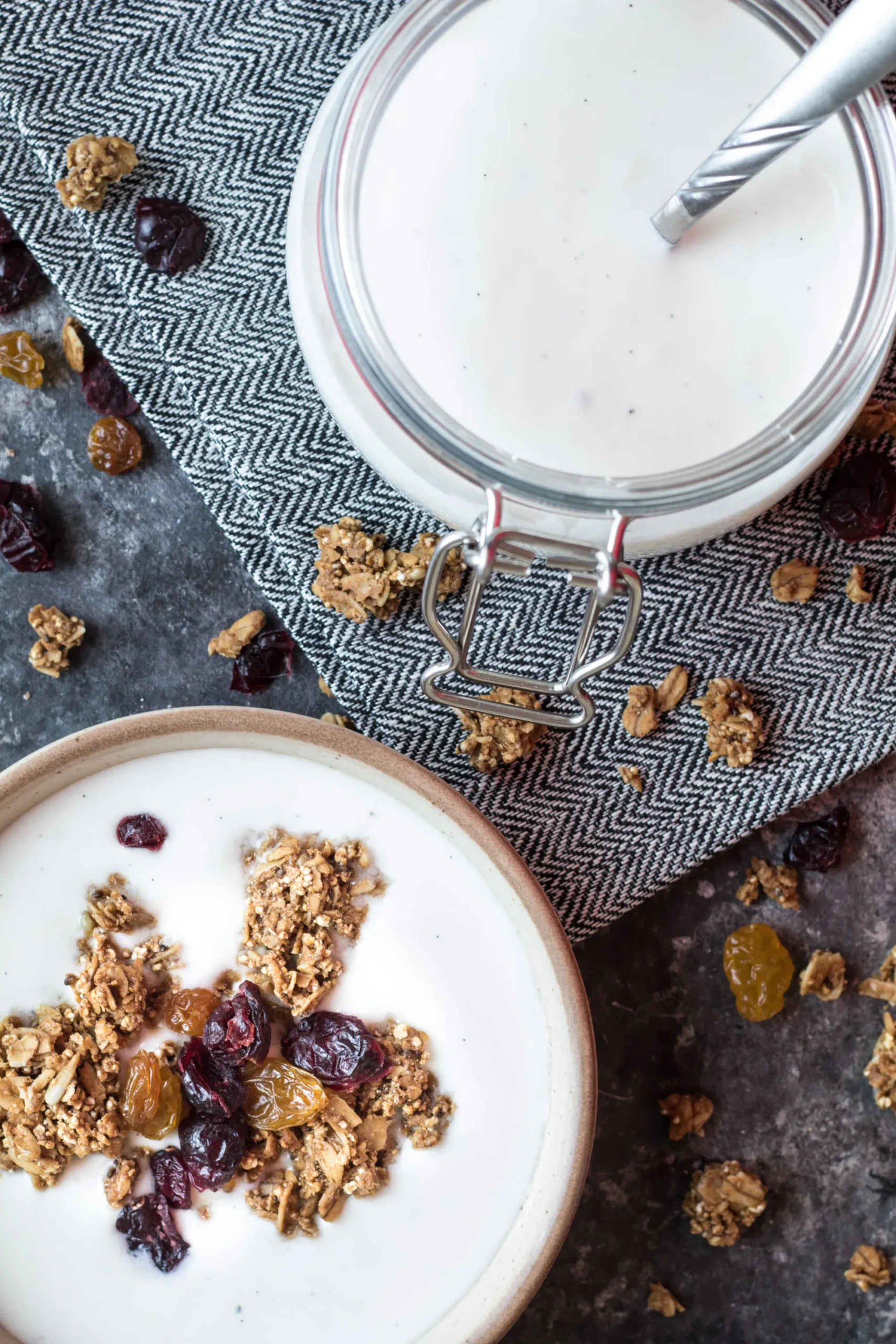 Instant Pot Vanilla Bean Yogurt