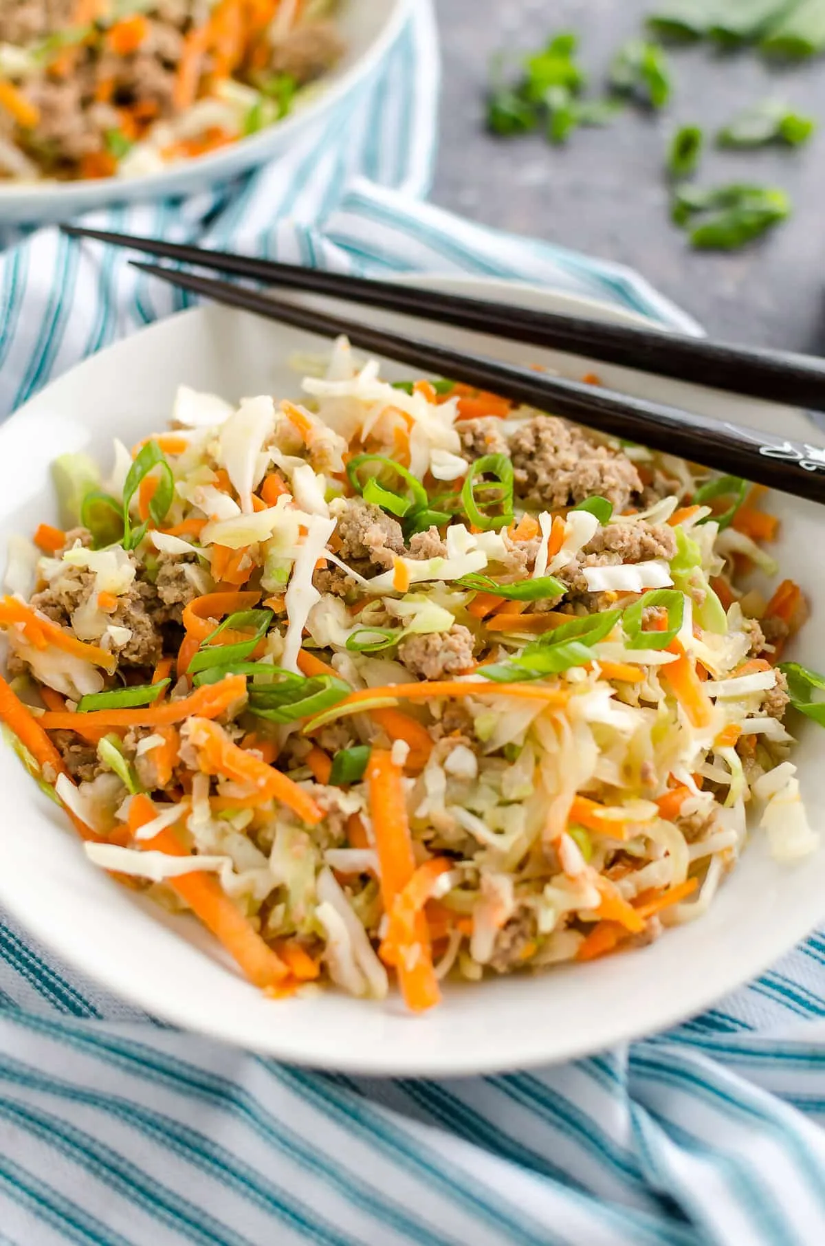 Instant Pot Vegetarian Egg Roll Bowl