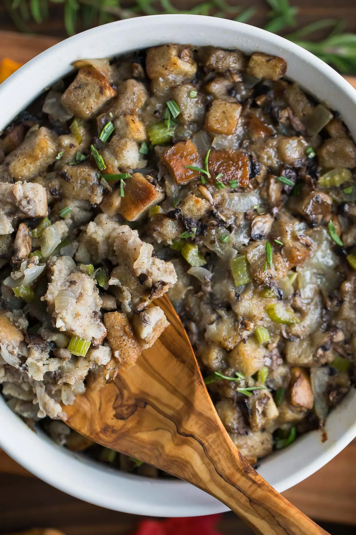 Instant Pot Vegetarian Stuffing