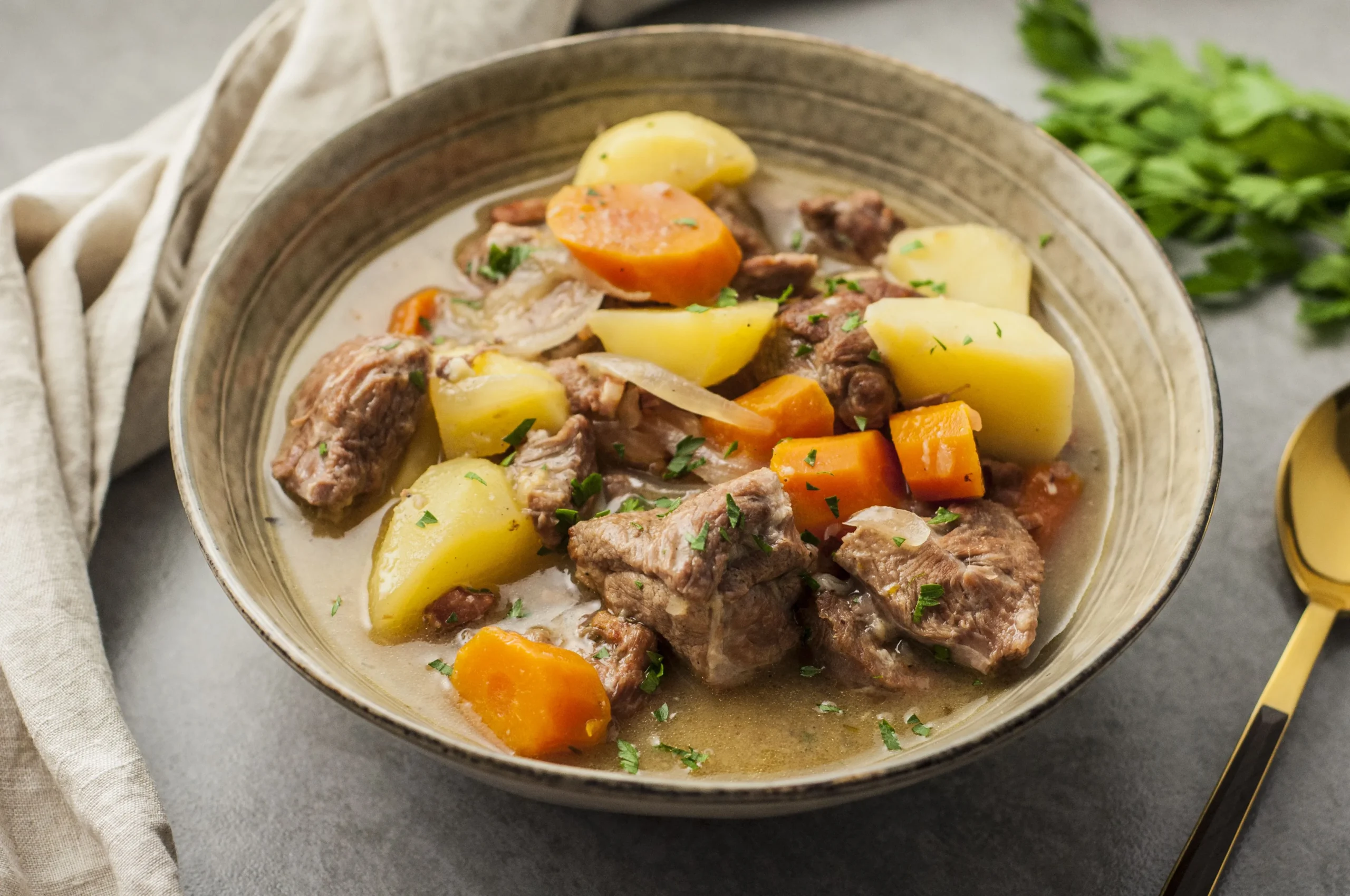 Irish Clear Lamb Stew