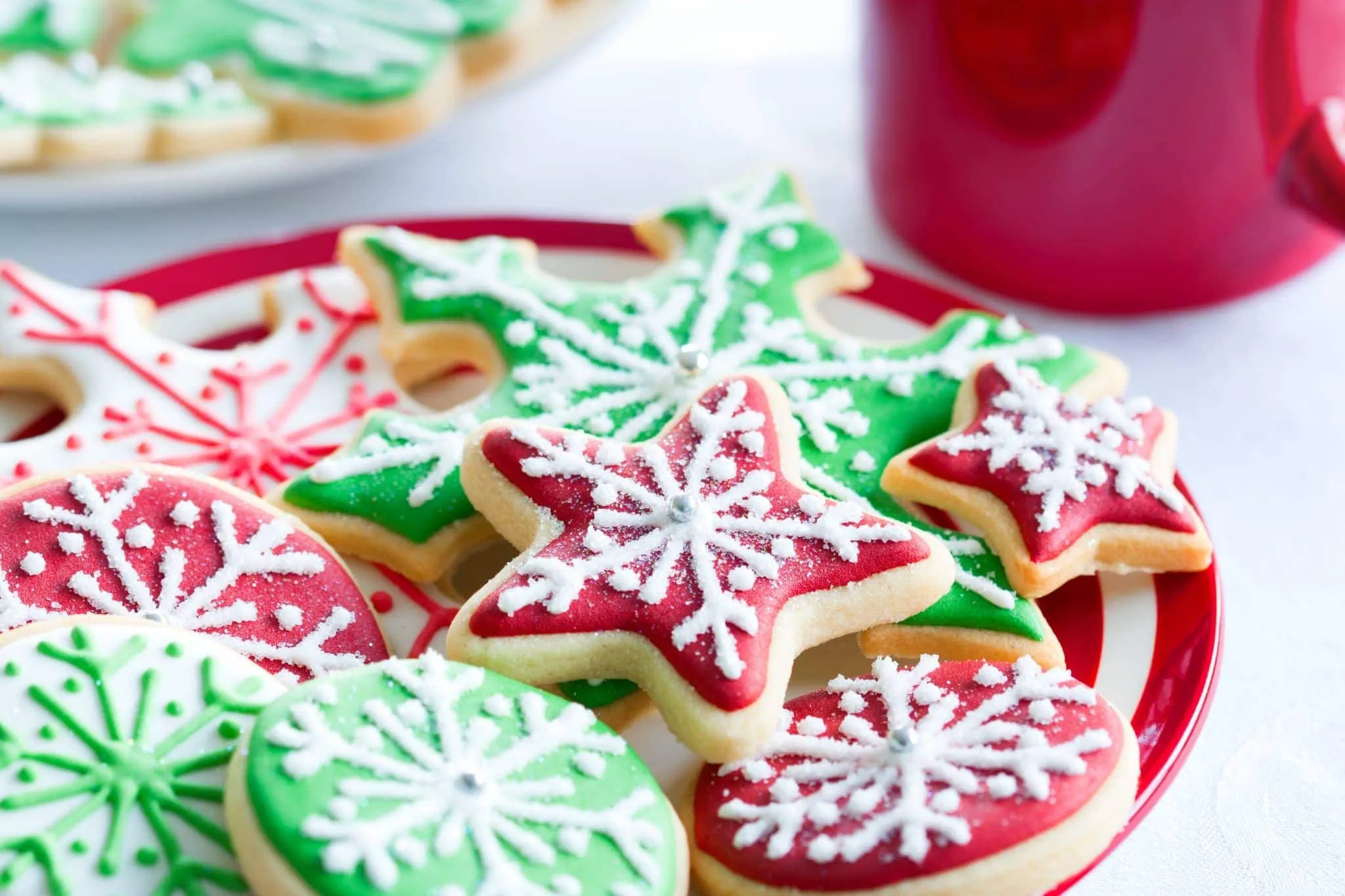 Italian Christmas Tree Cookies