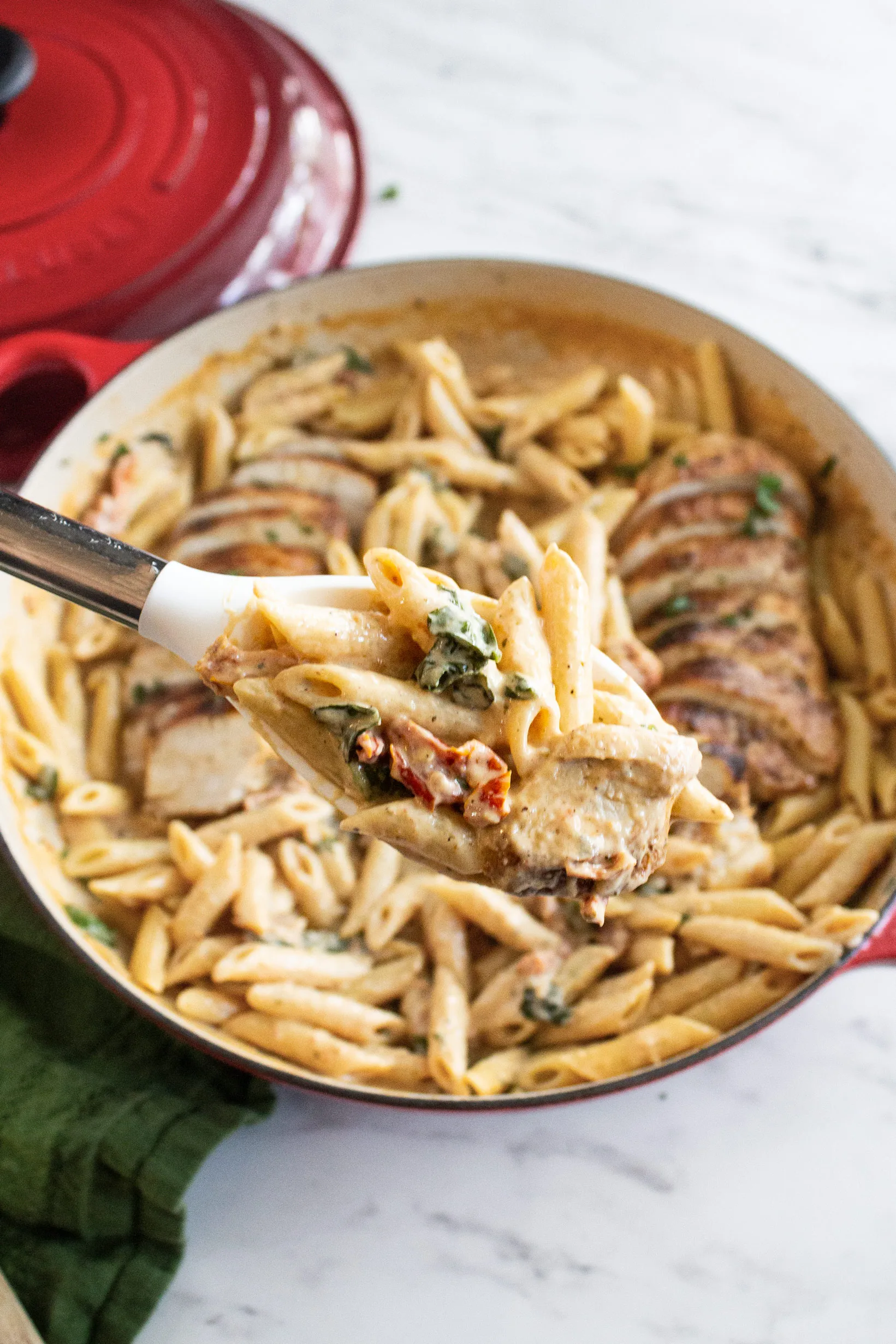 Italian Pasta with Cream Cheese