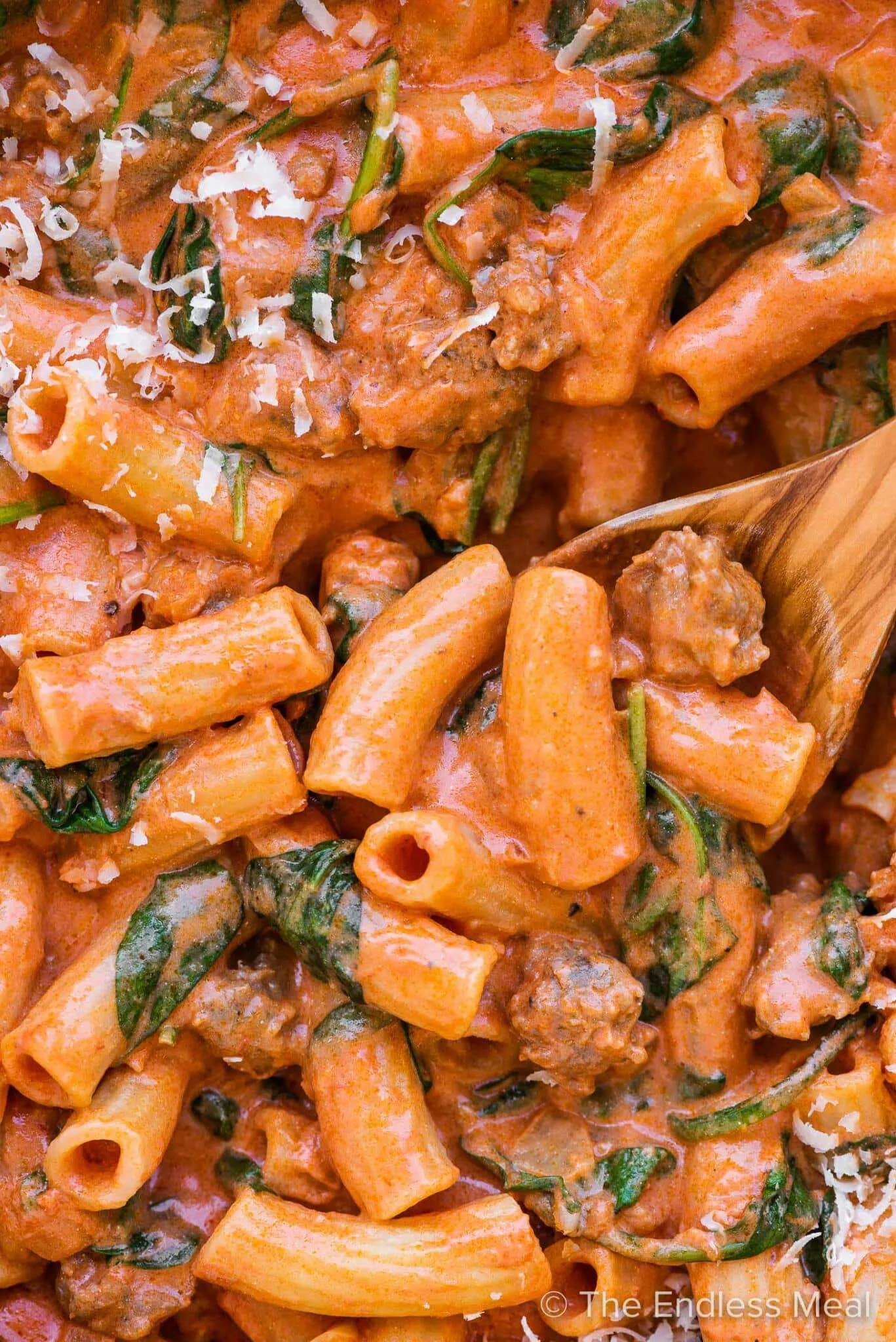 Italian Roasted Vegetable Sausage Pasta