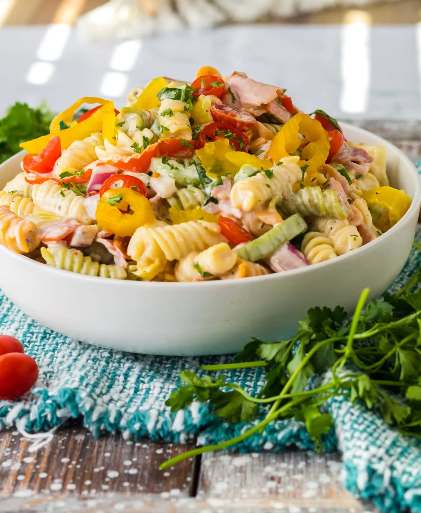 Italian Sub Pasta Salad
