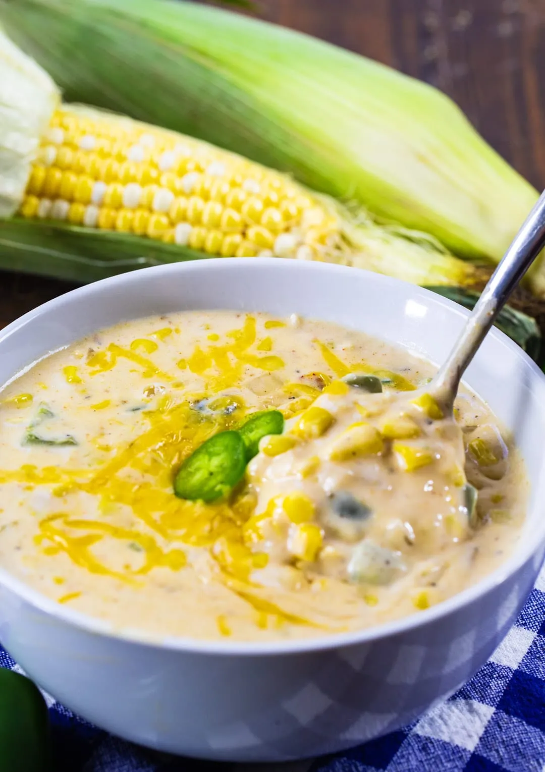 Jalapeno Popper Corn Chowder