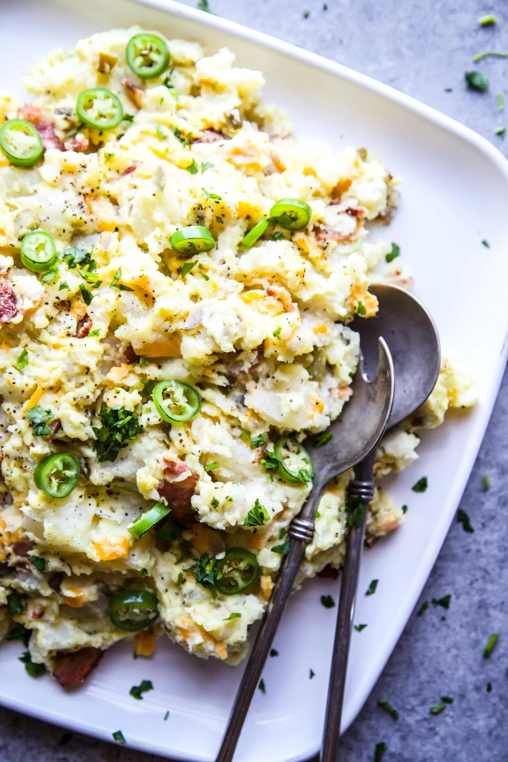 Jalapeno Popper Roasted Potato Salad