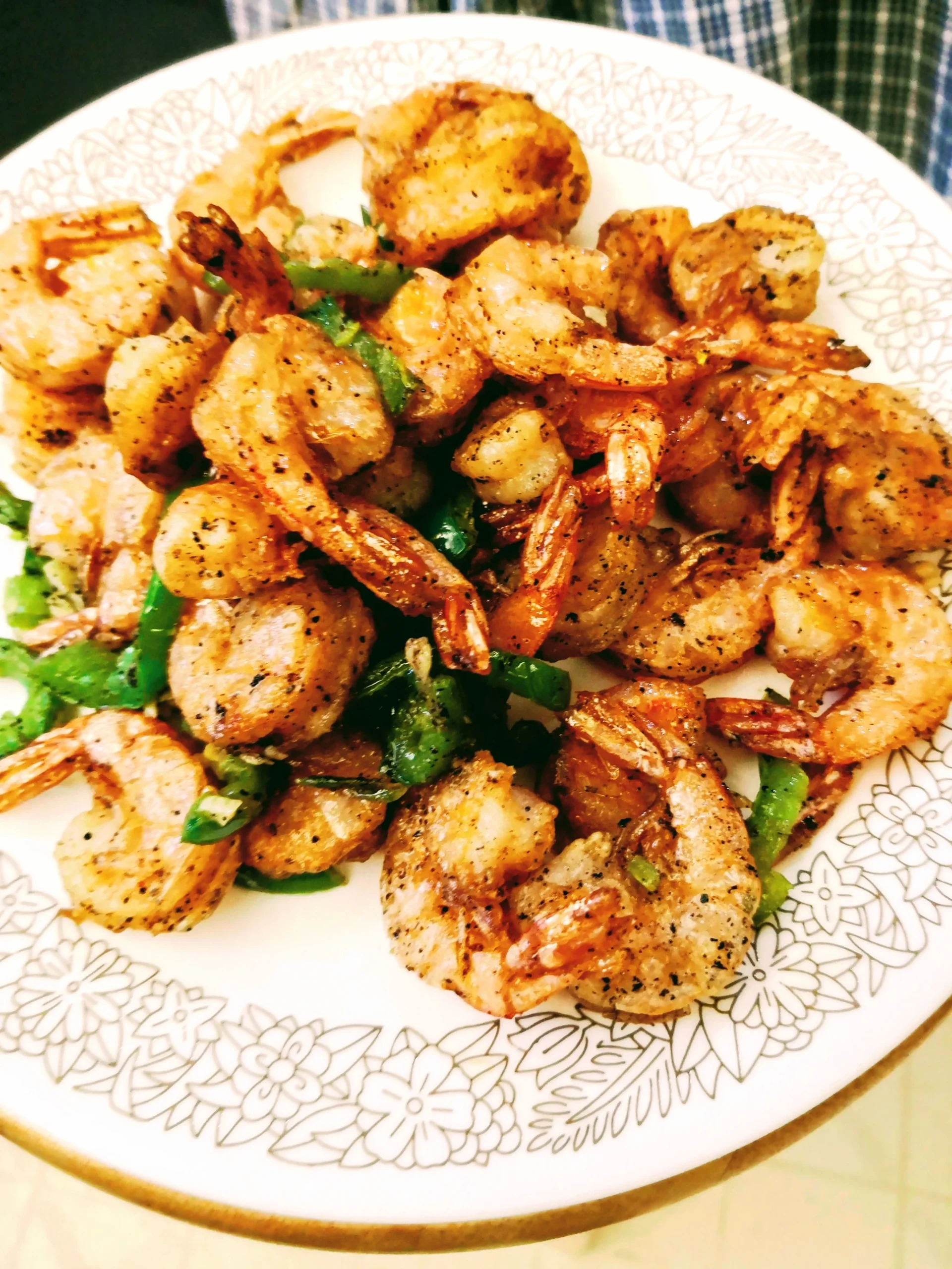 Jalapeno Salt Pepper Shrimp