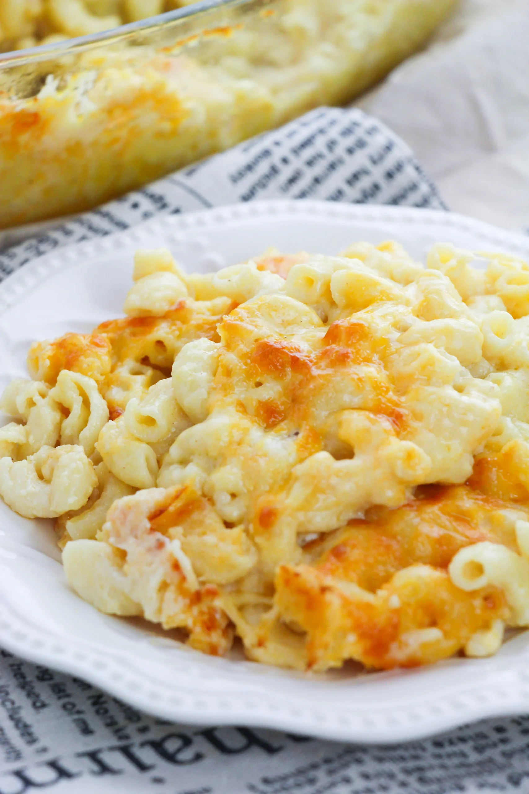 Janine's Baked Macaroni Cheese
