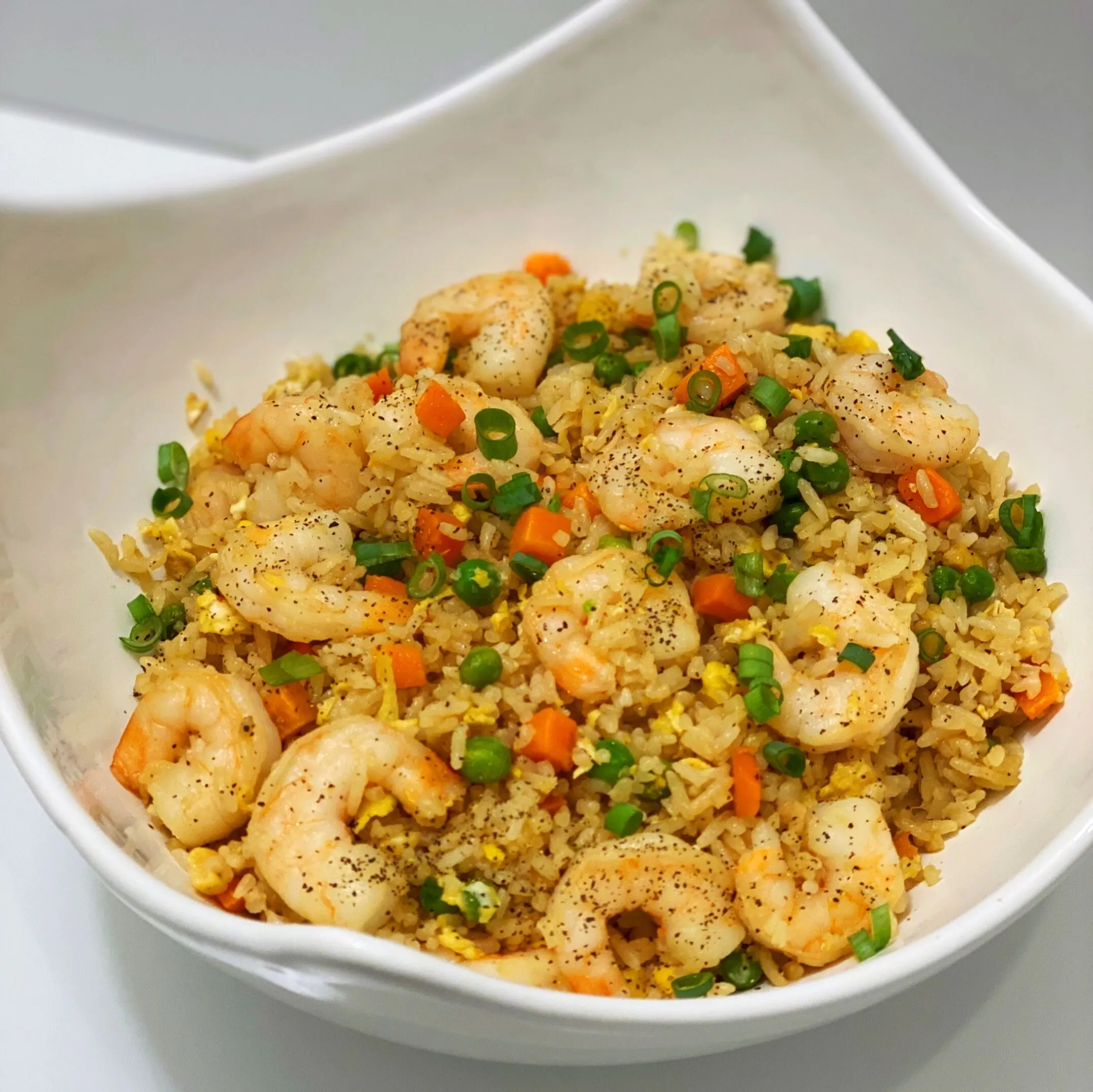 Japanese Fried Rice with Shrimp
