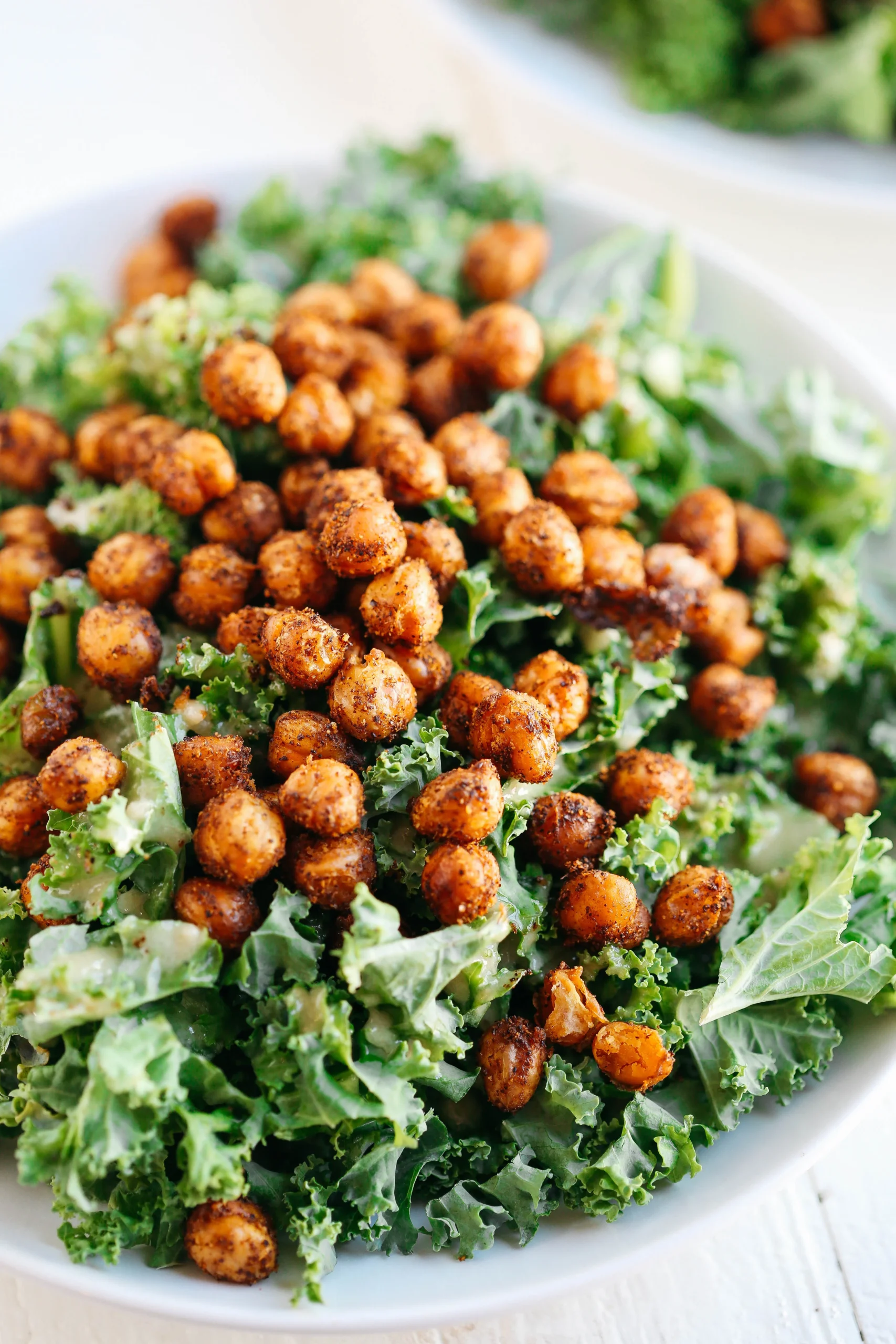 Kale Salad with Chickpeas