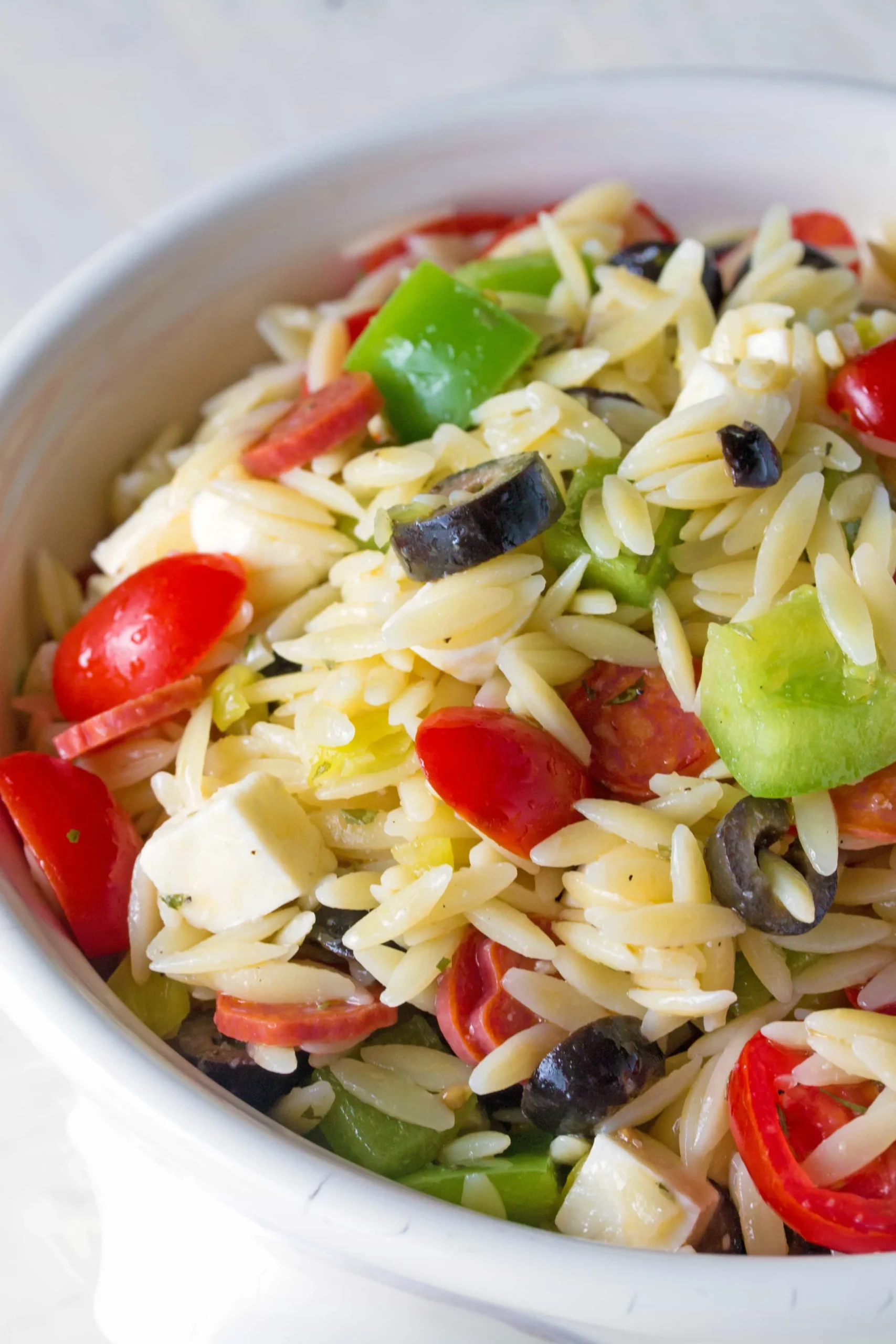 Kels Orzo Pasta Salad