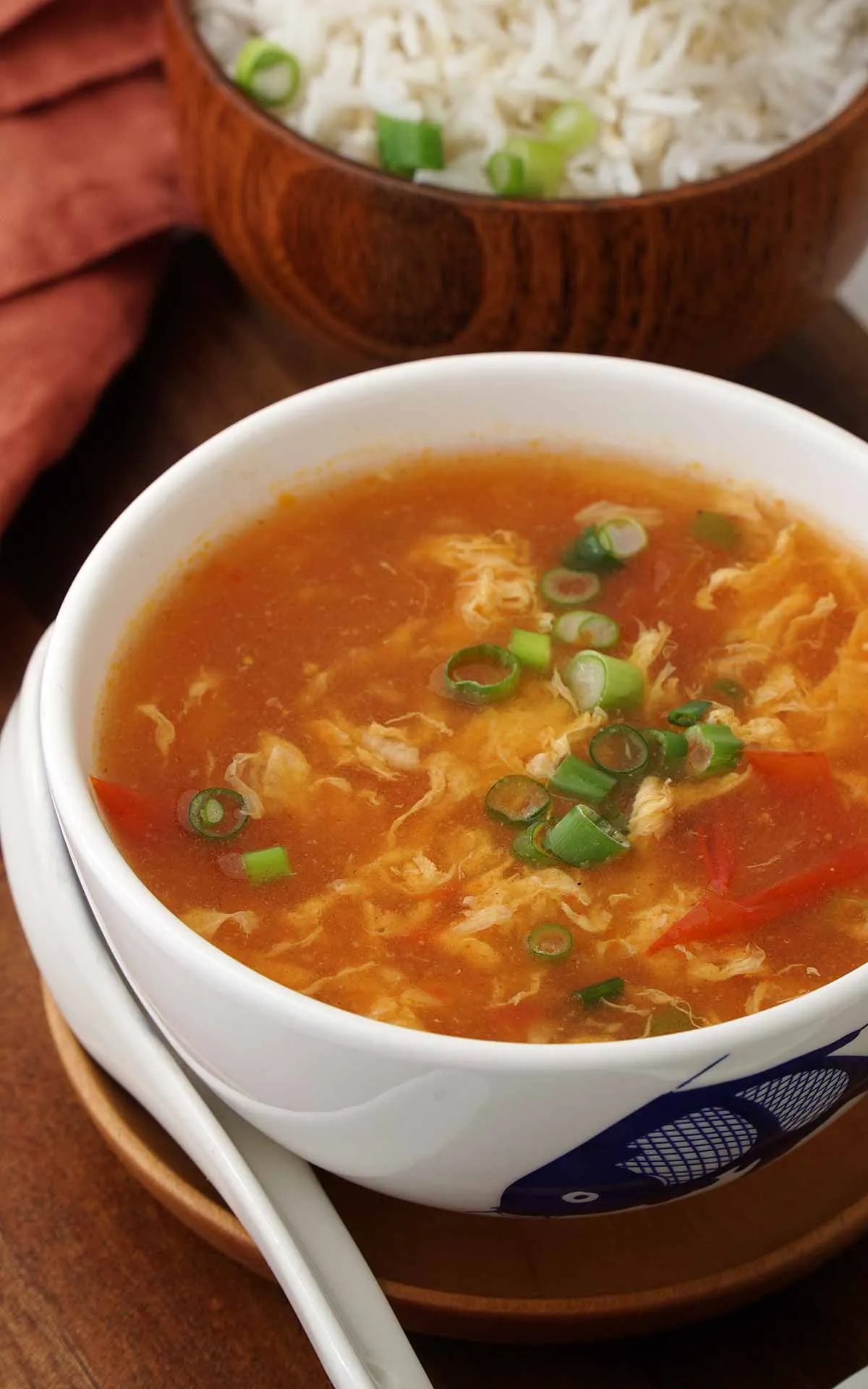 Ken's Tomato Egg Drop Soup