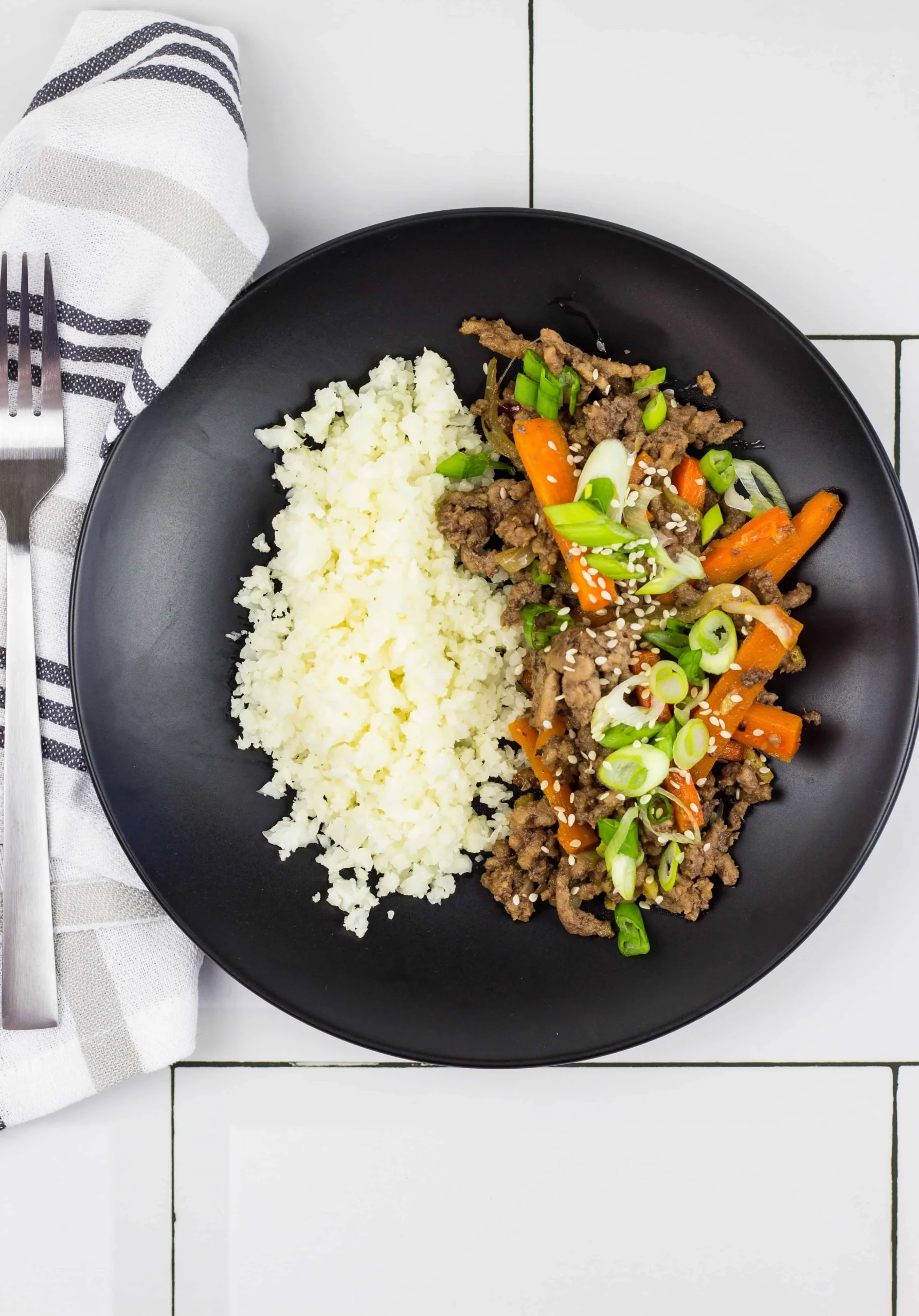 Keto Korean Beef Bowls
