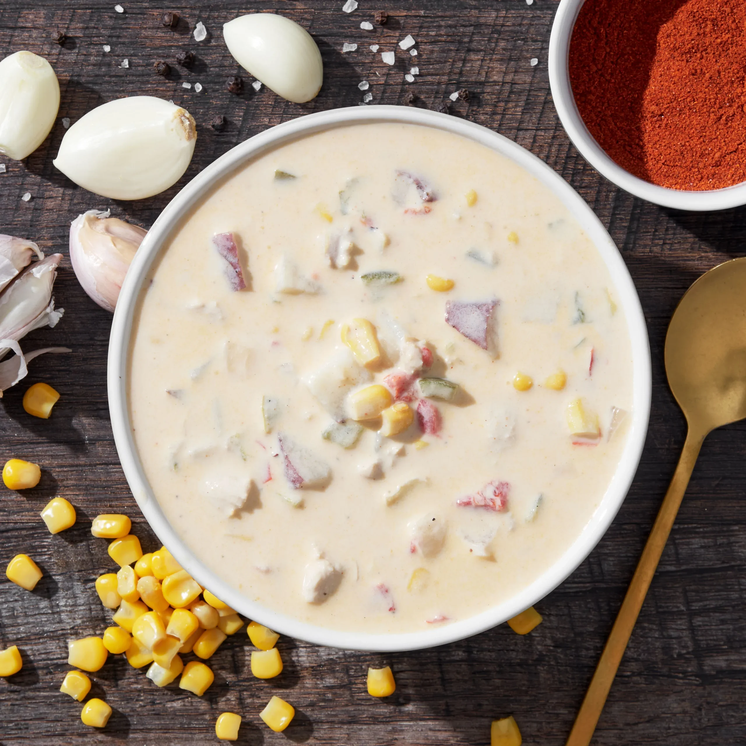 Kickin Chicken Corn Chowder