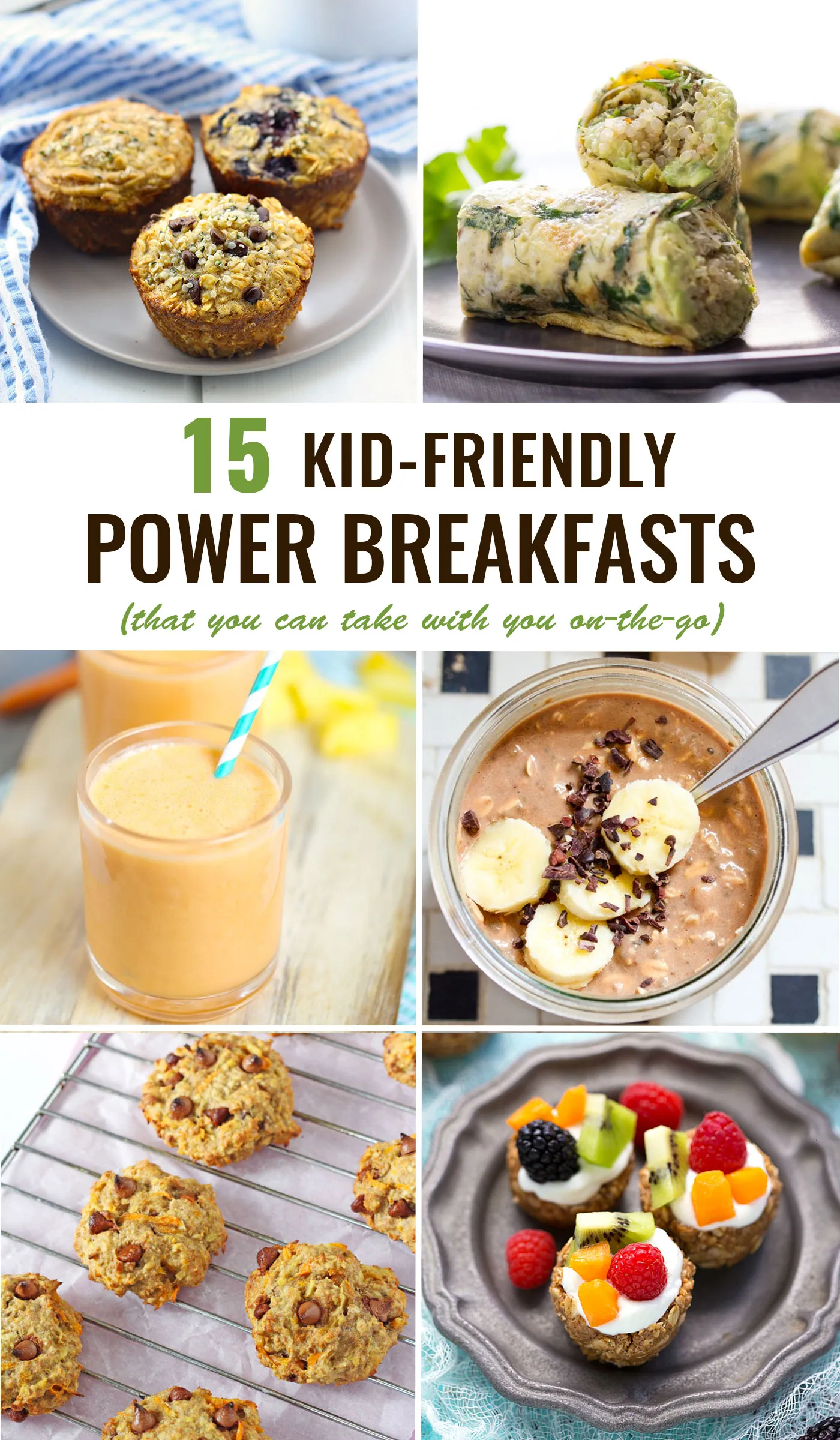 Kid Friendly Power Breakfasts
