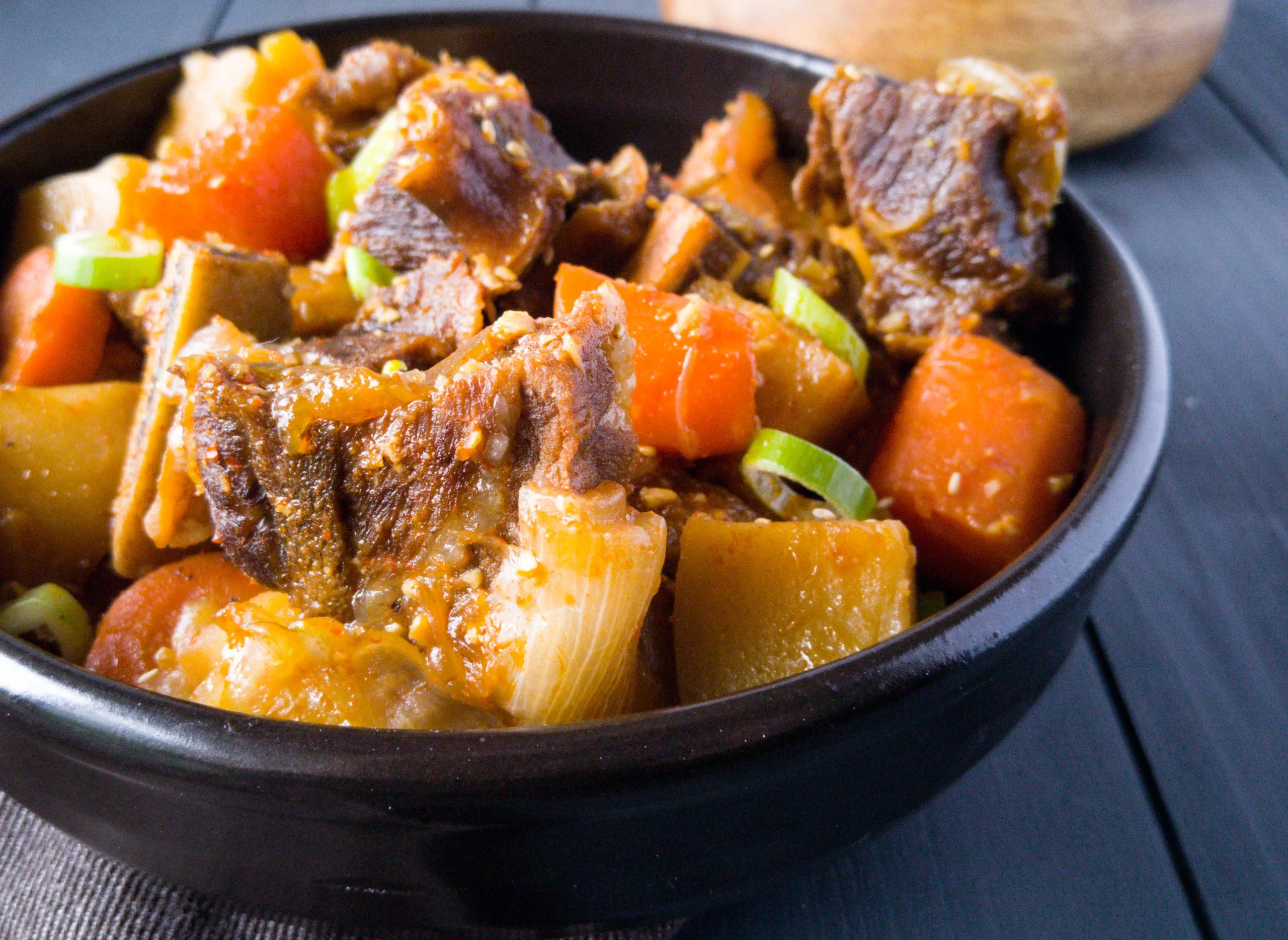 Korean Braised Short Ribs (Galbi Jjim)
