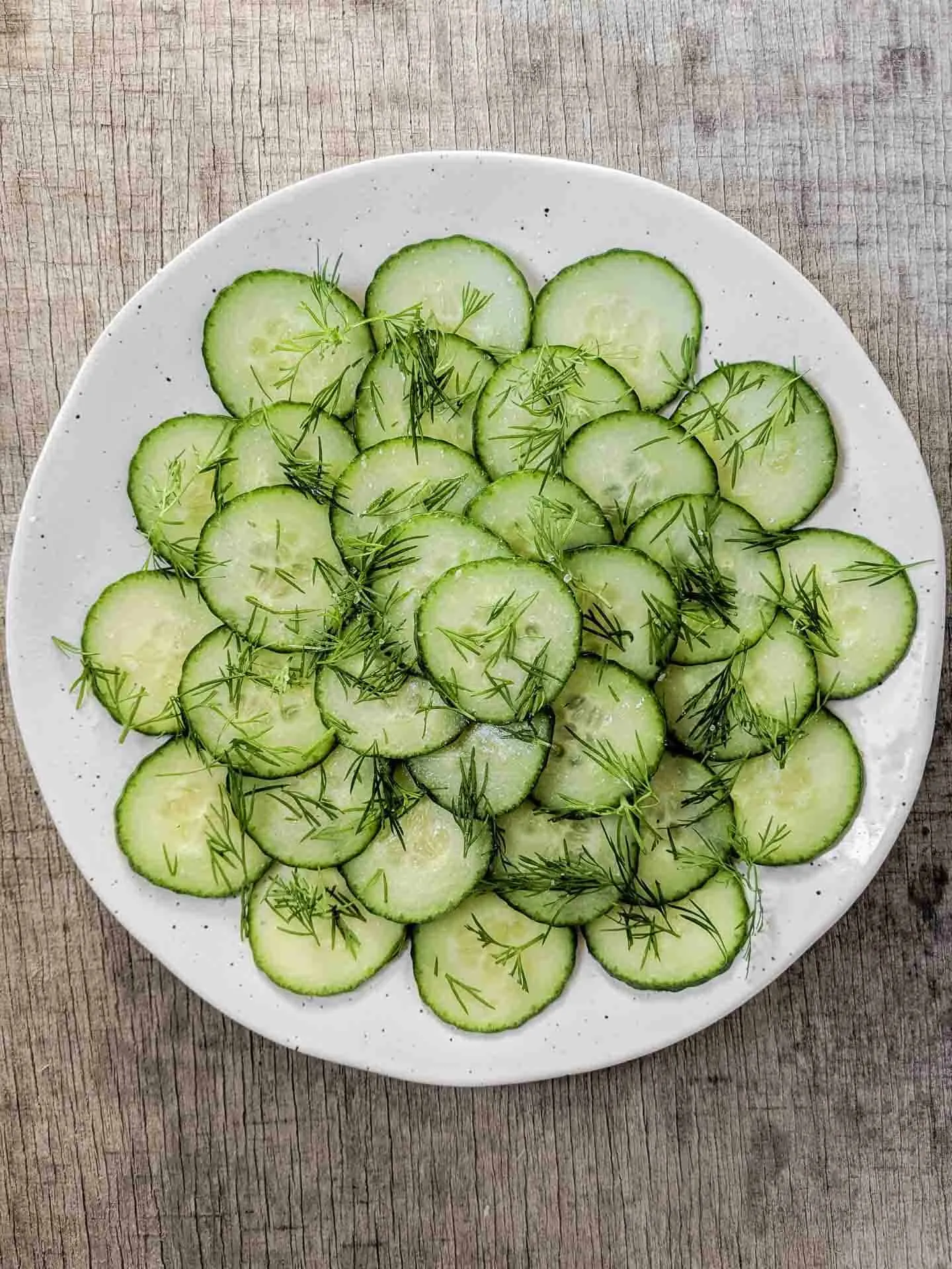 Kurkkusalaatti Cucumber Sour Cream Salad