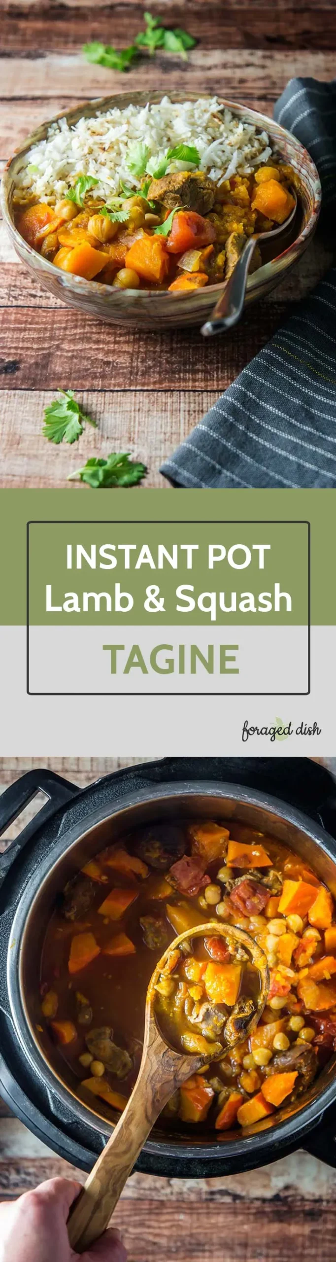 Lamb Tagine with Apricots, Chickpeas, and Squash