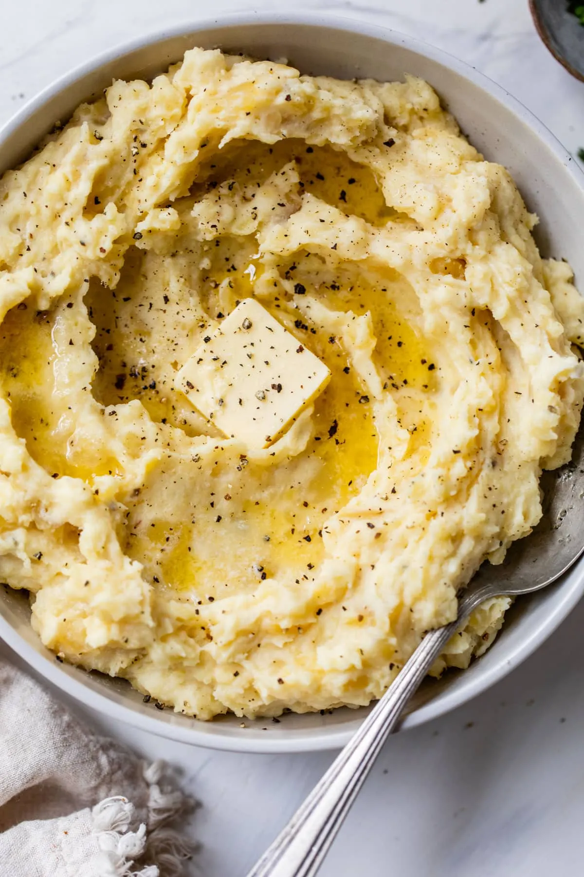 Large Batch Crockpot Mashed Potatoes
