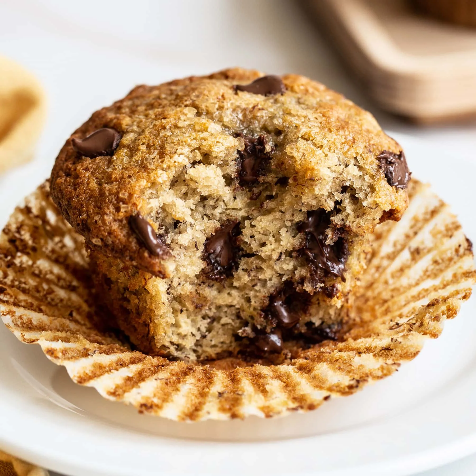 Laurie's Banana Chocolate Chip Muffins