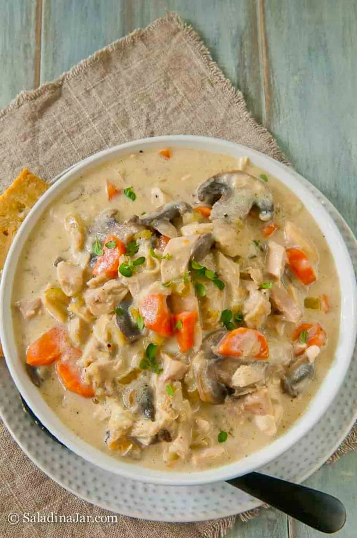 Leftover Rotisserie Chicken Soup