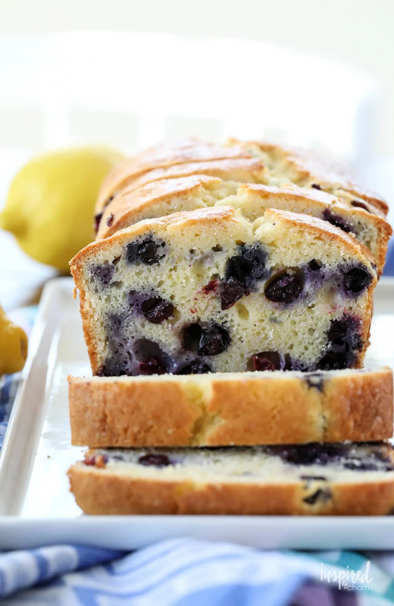 Lemon Berry Quick Bread