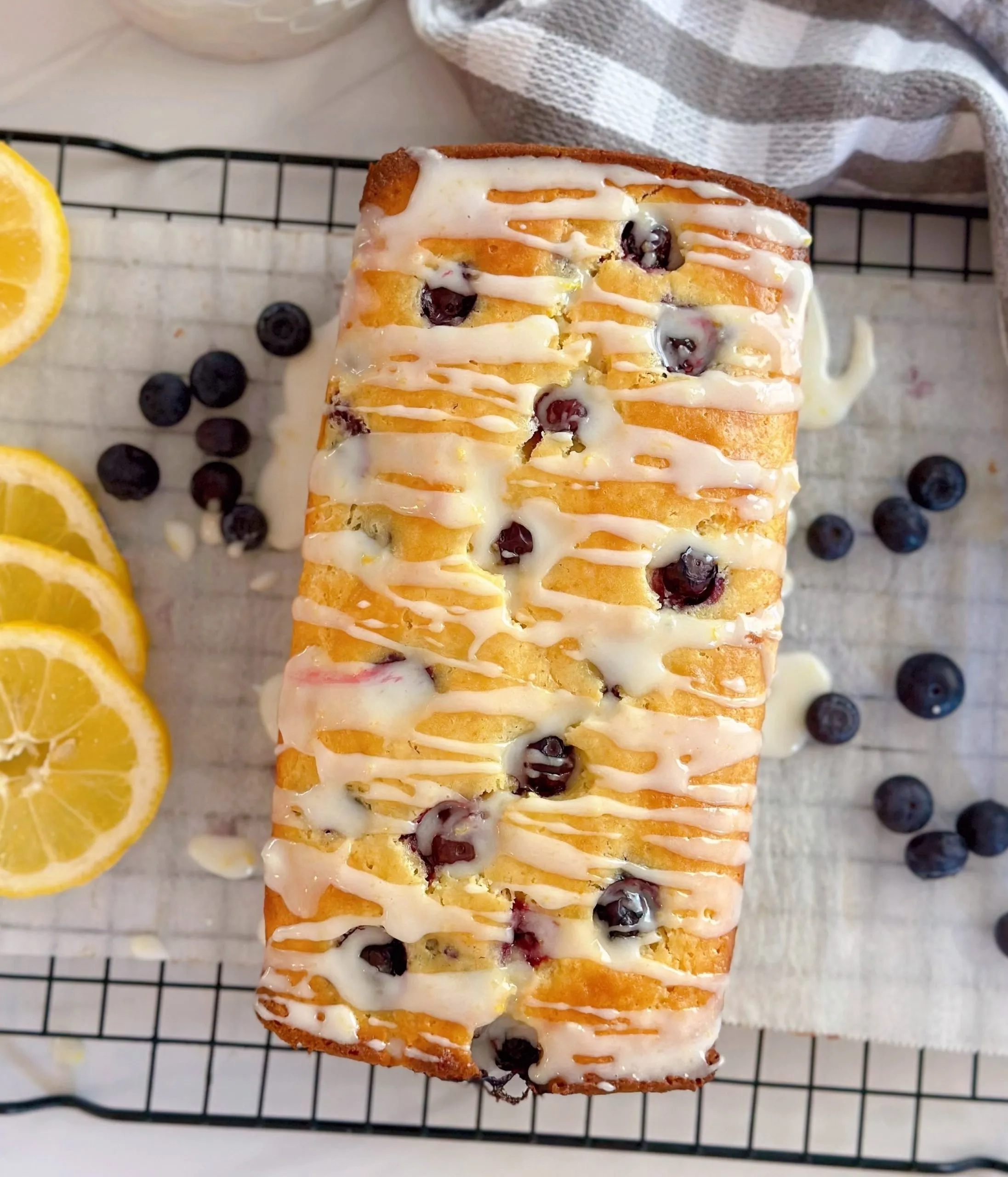 Lemon Blueberry Quick Bread
