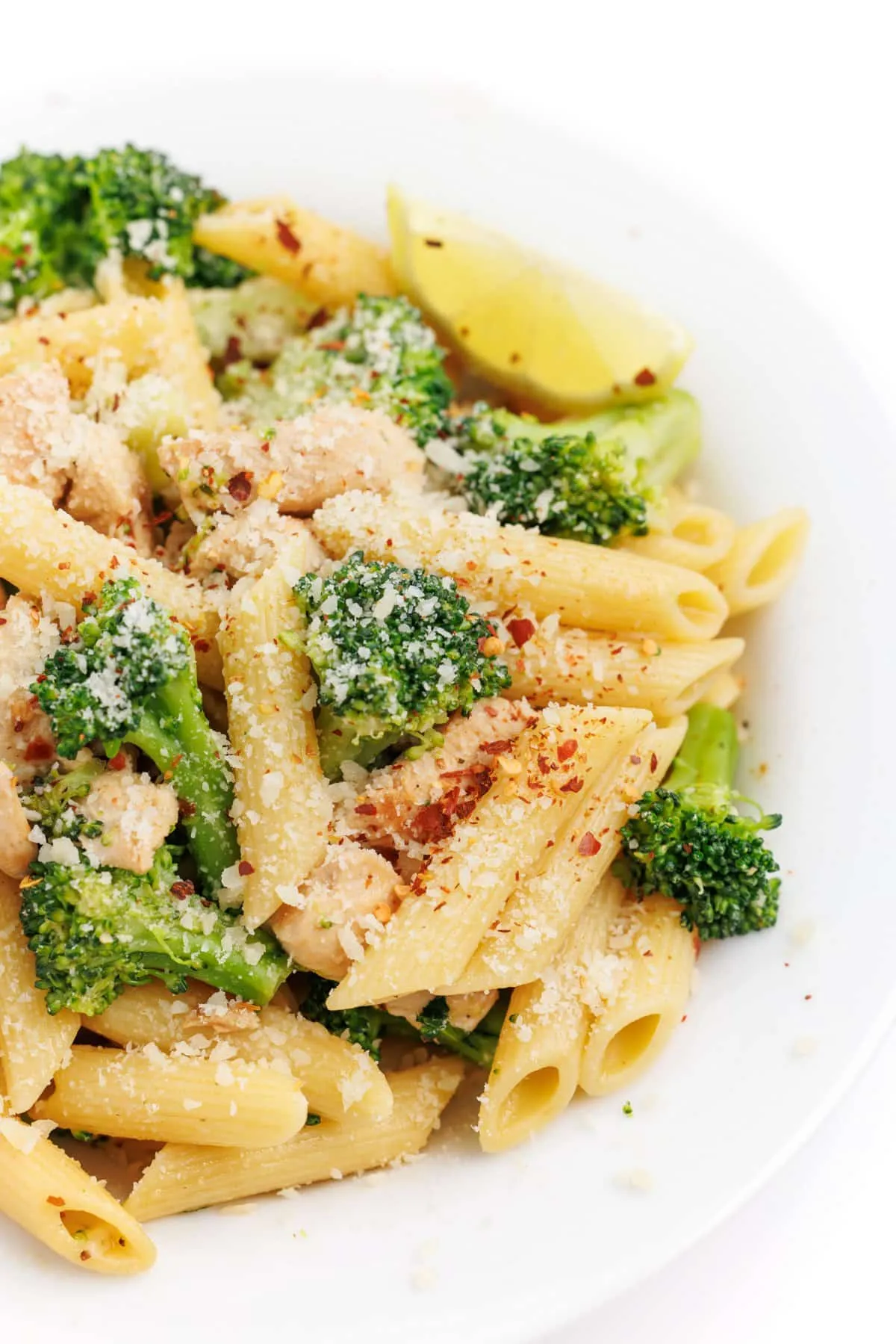Lemon Chicken Broccoli Pasta