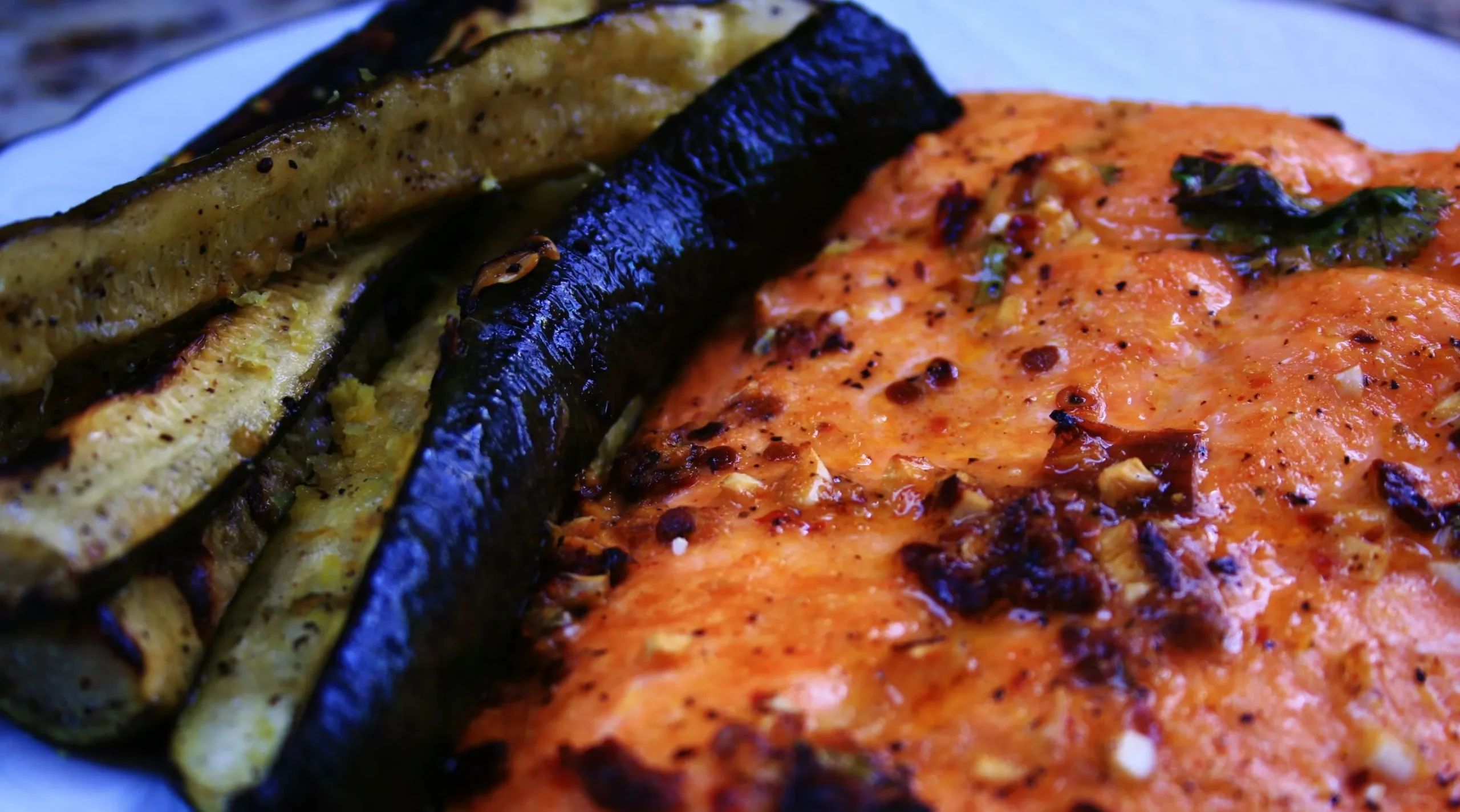 Lemon Cilantro Grilled Salmon