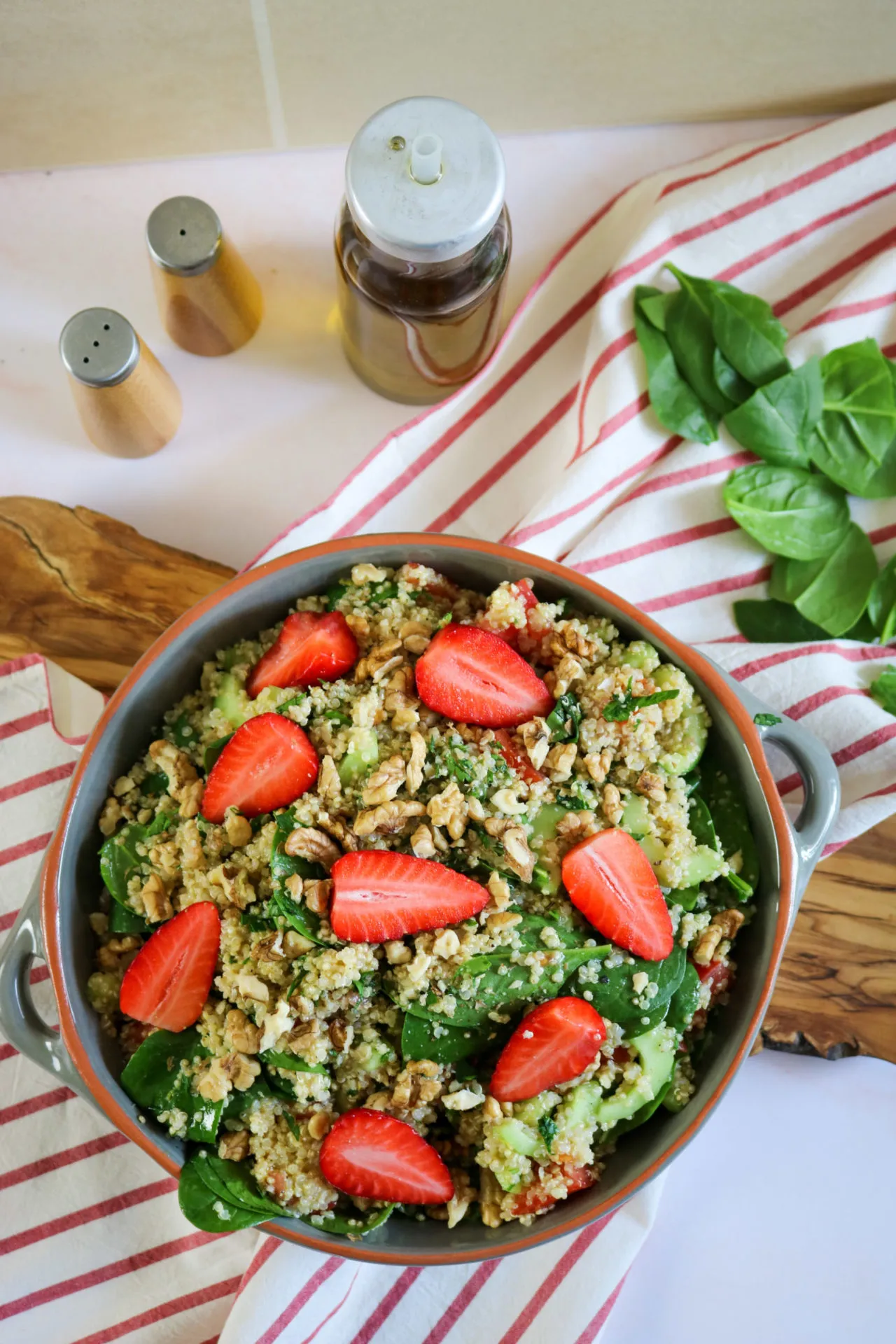 Lemon Herb Quinoa Salad