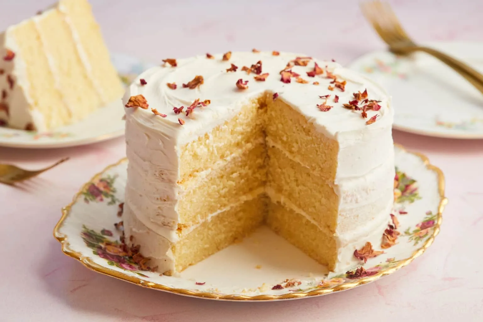 Lemon Layer Cake with Lemon Lime Buttercream